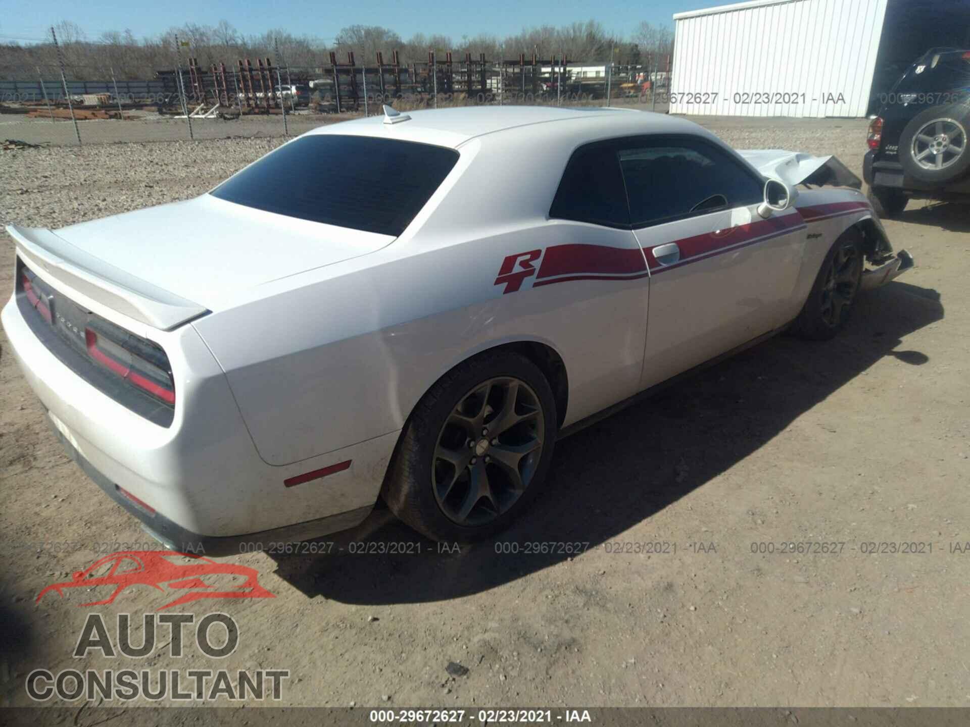 DODGE CHALLENGER 2016 - 2C3CDZBT0GH100235