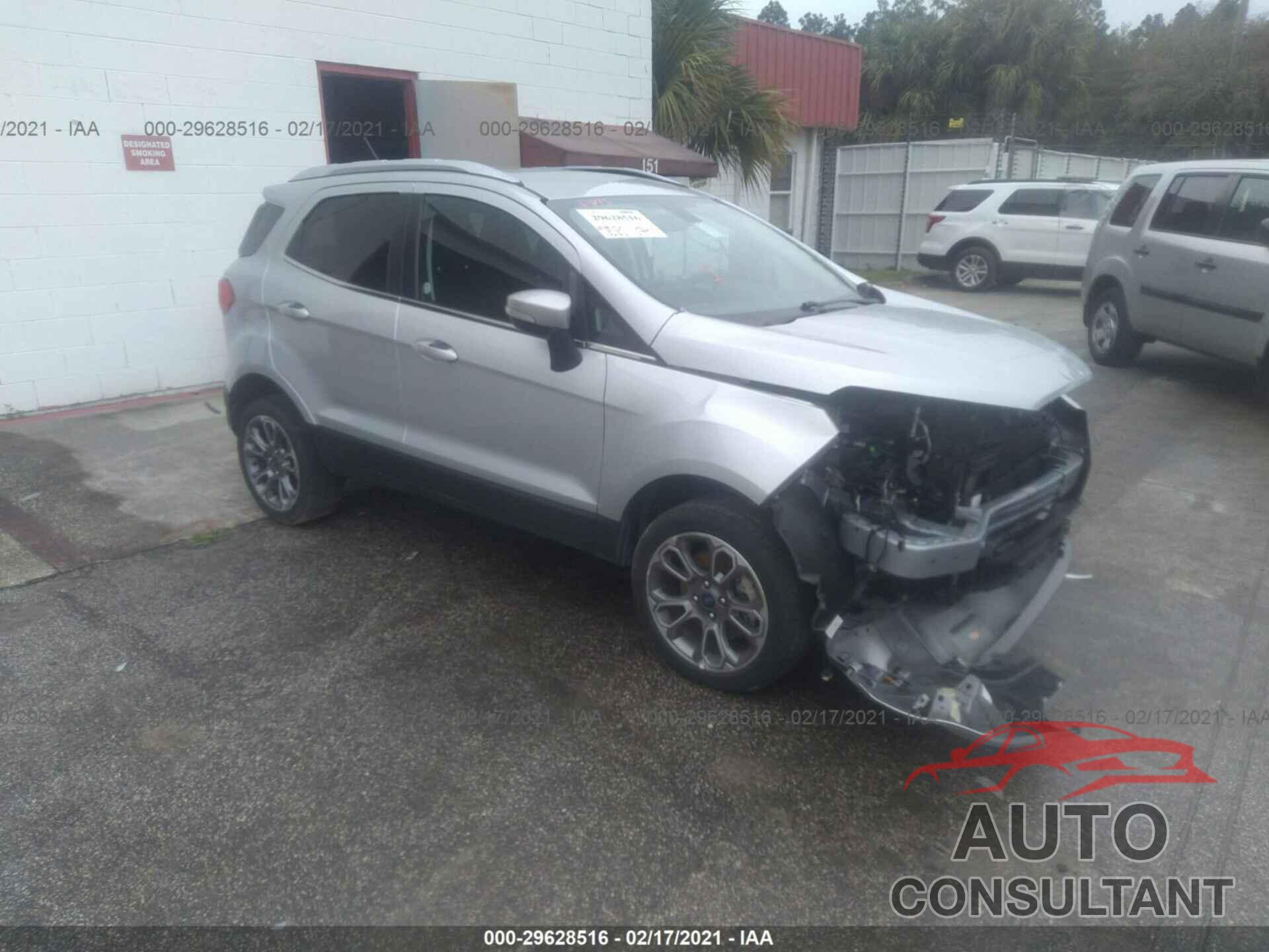 FORD ECOSPORT 2020 - MAJ6S3KL9LC358591