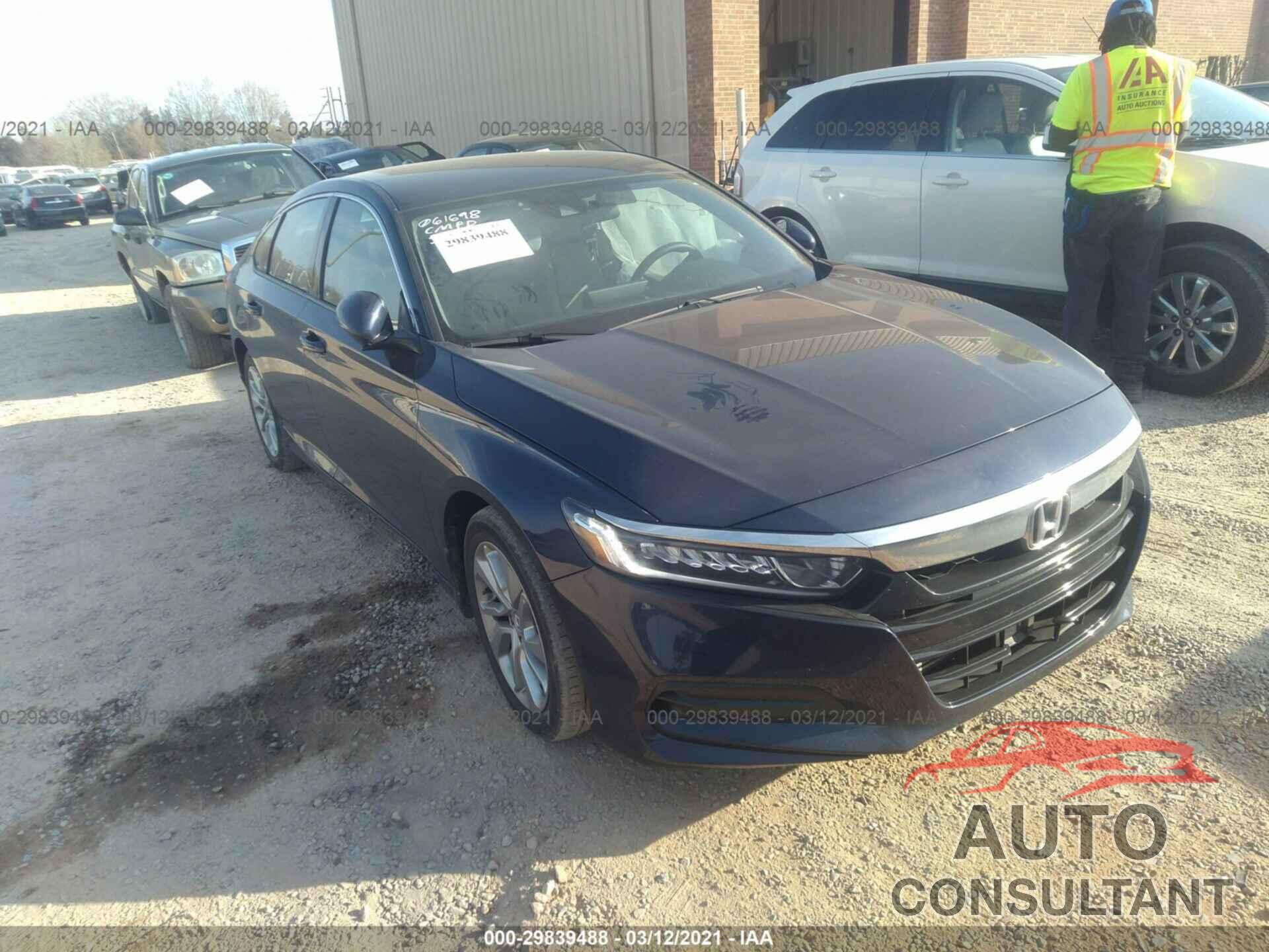 HONDA ACCORD SEDAN 2019 - 1HGCV1F13KA061698