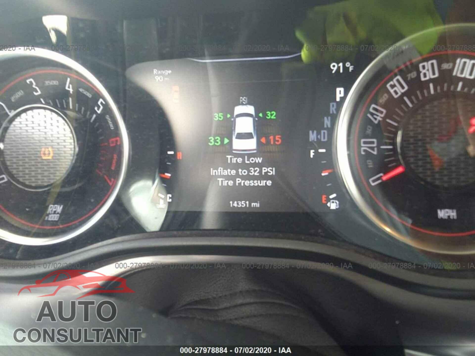 DODGE CHALLENGER 2018 - 2C3CDZFJ4JH236464
