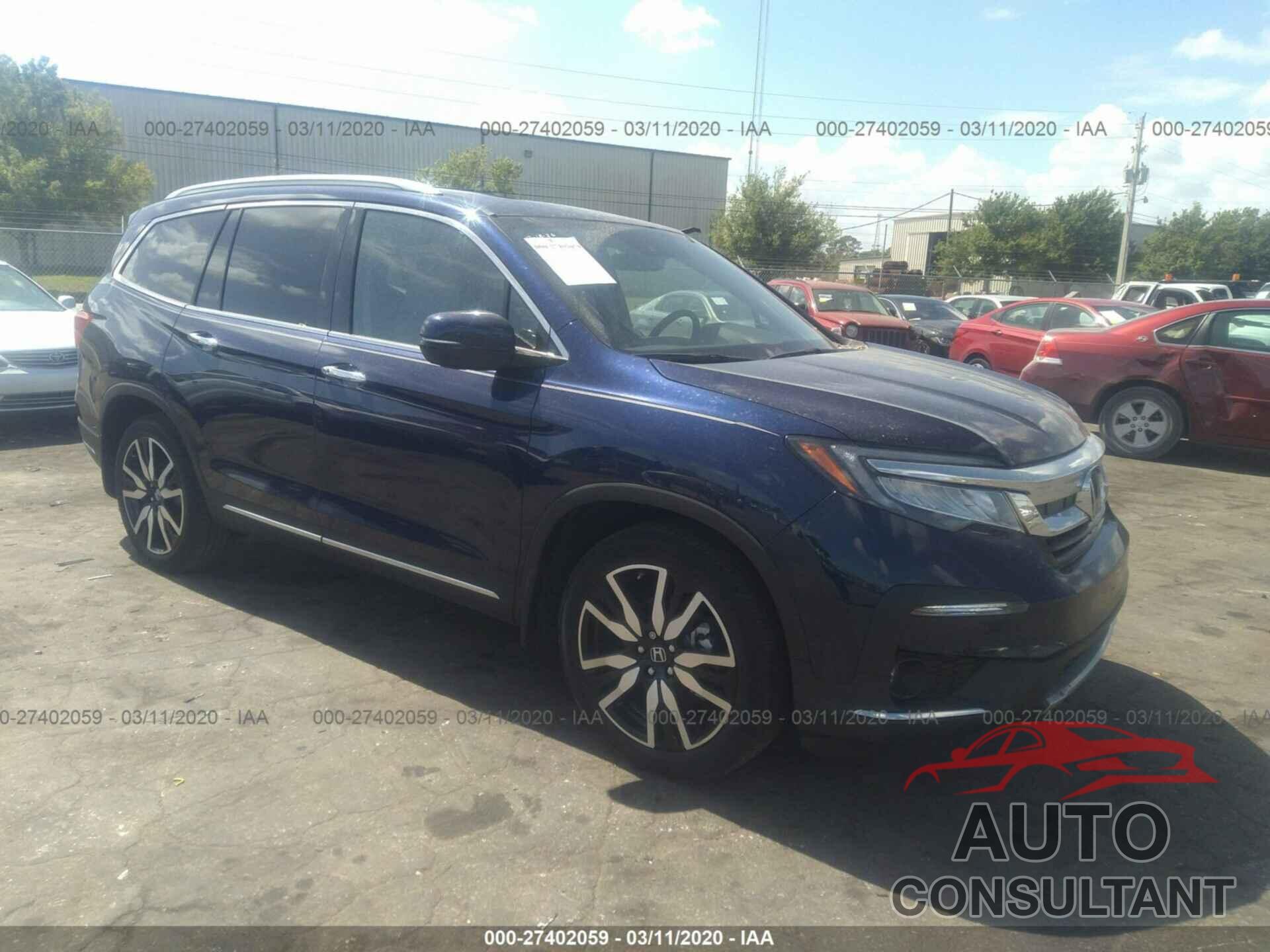 HONDA PILOT 2019 - 5FNYF5H62KB040687