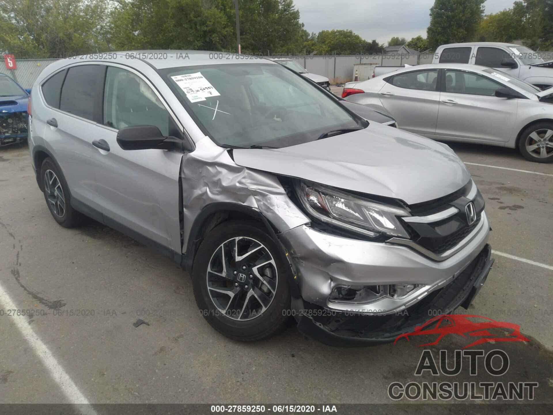 Honda CR-V 2016 - 2HKRM3H49GH556485