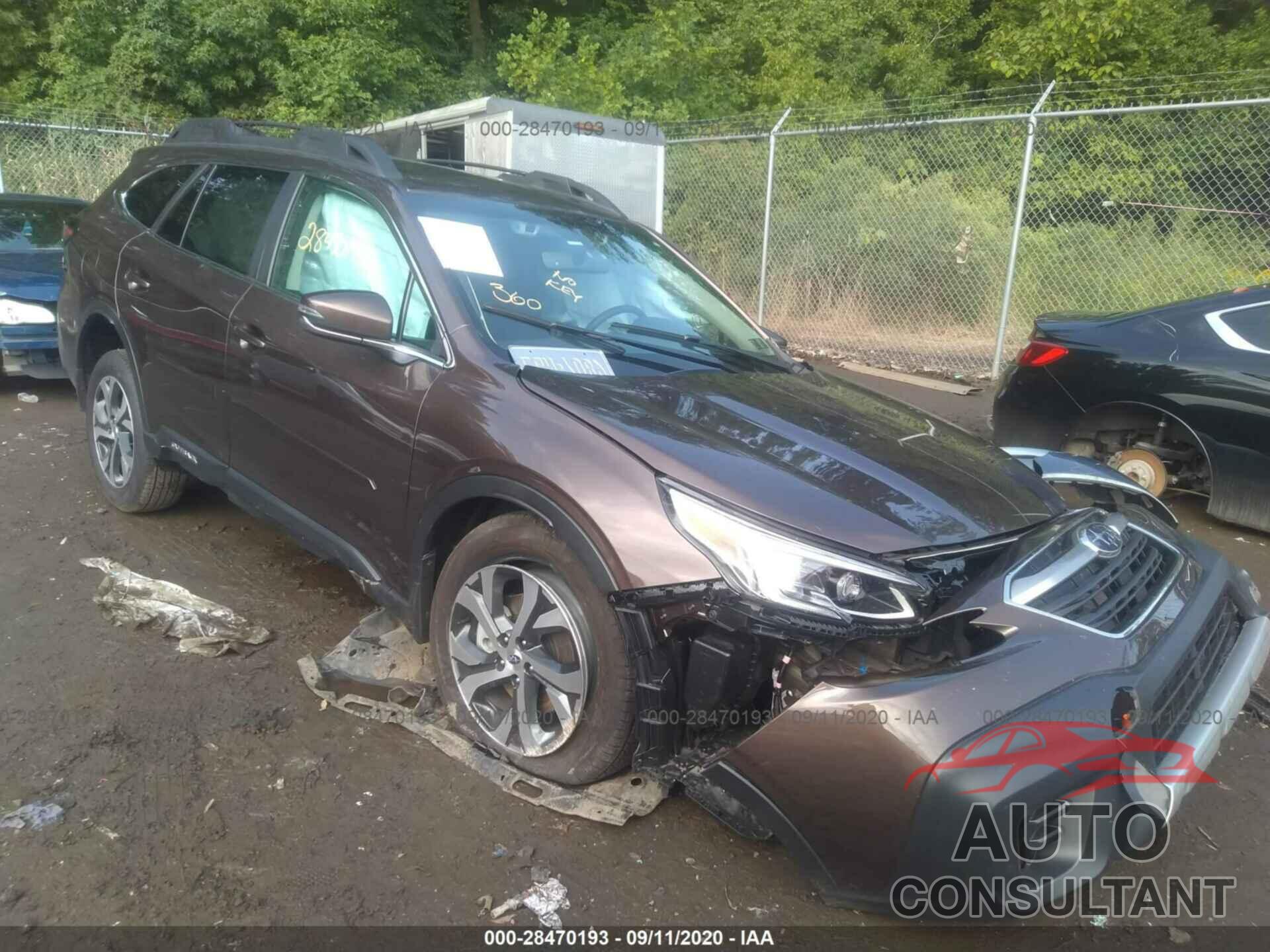 SUBARU OUTBACK 2020 - 4S4BTALC0L3211855