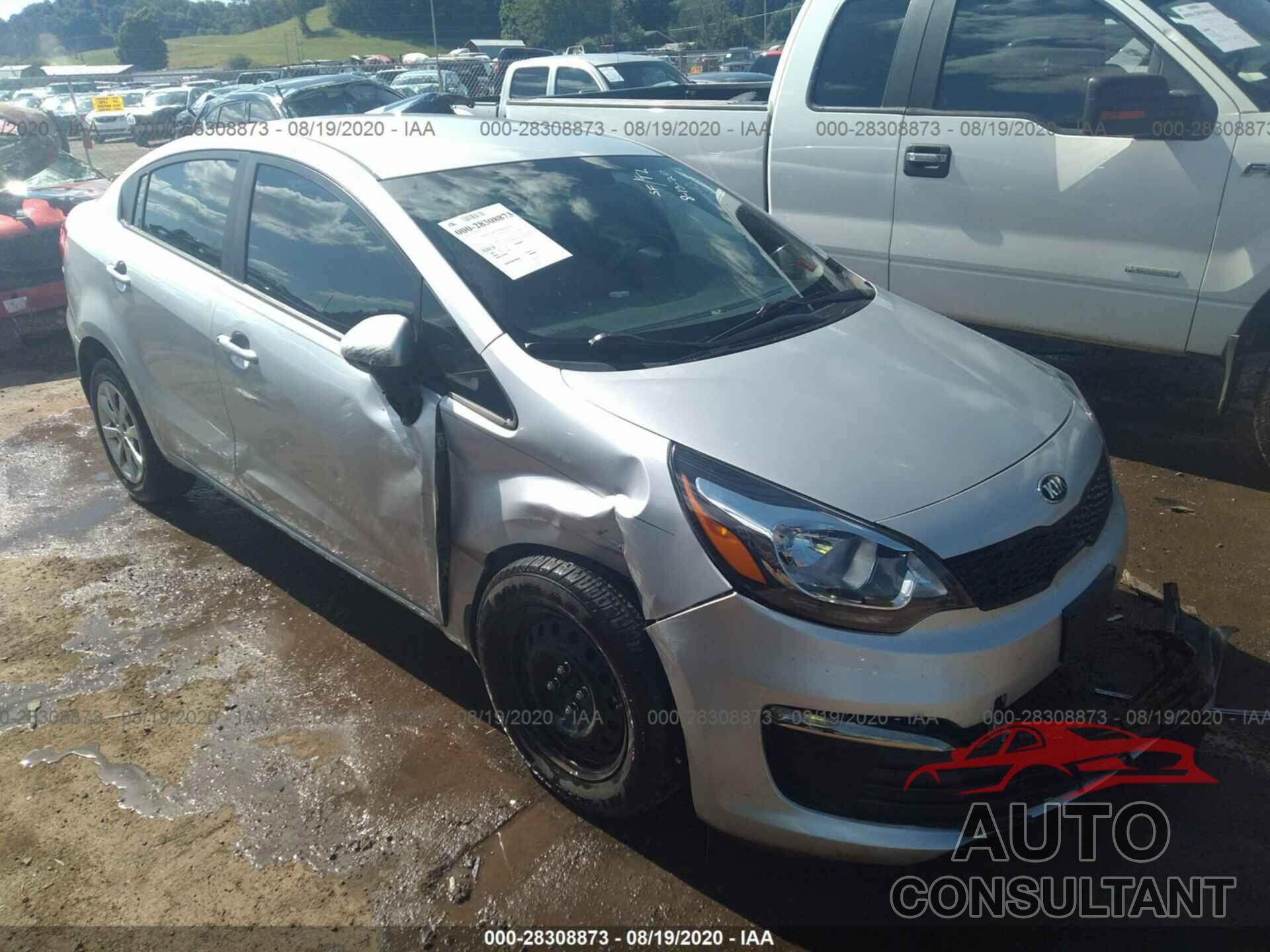 KIA RIO 2017 - KNADM4A34H6085730