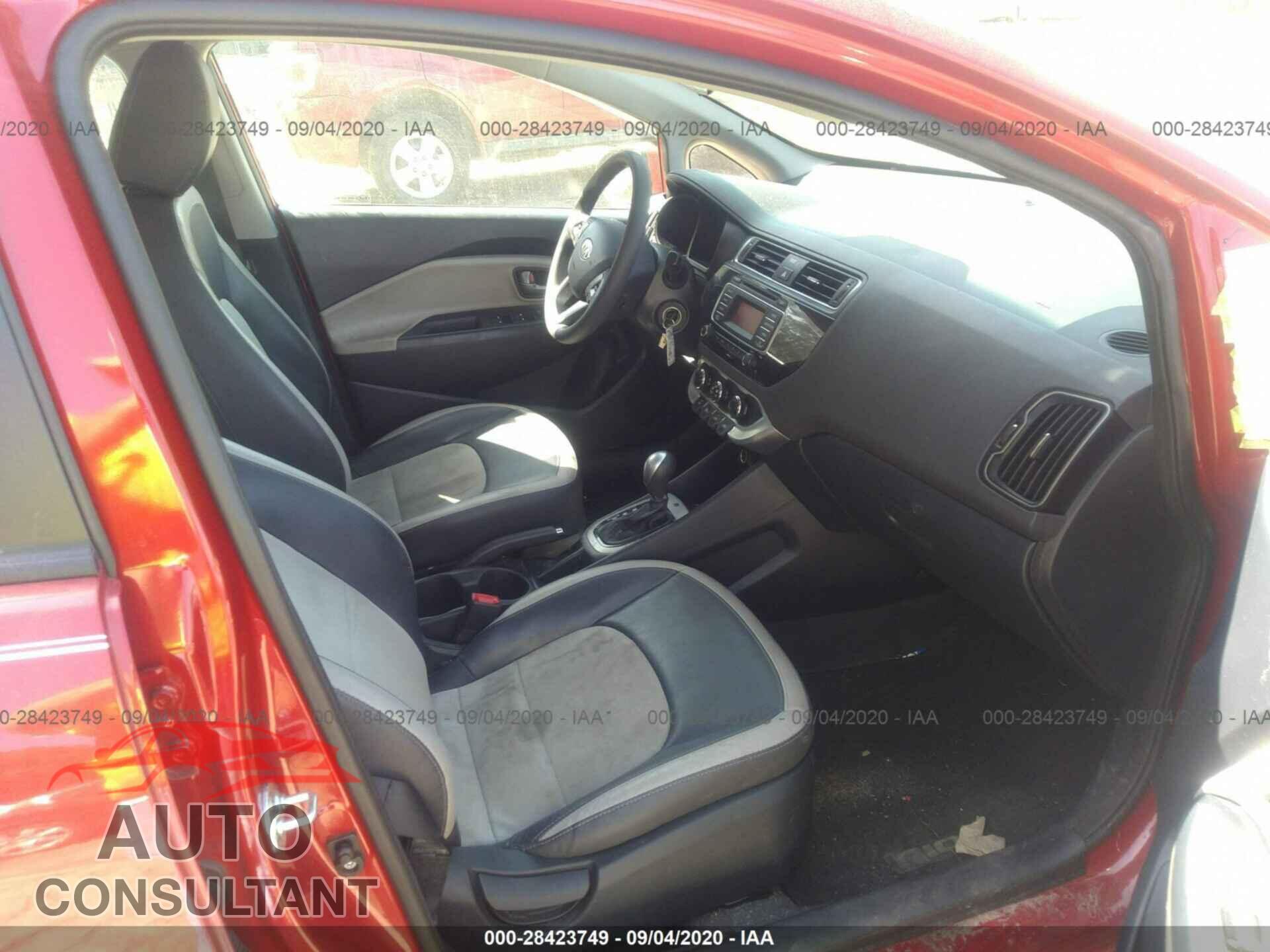 KIA RIO 2017 - KNADM4A34H6075098