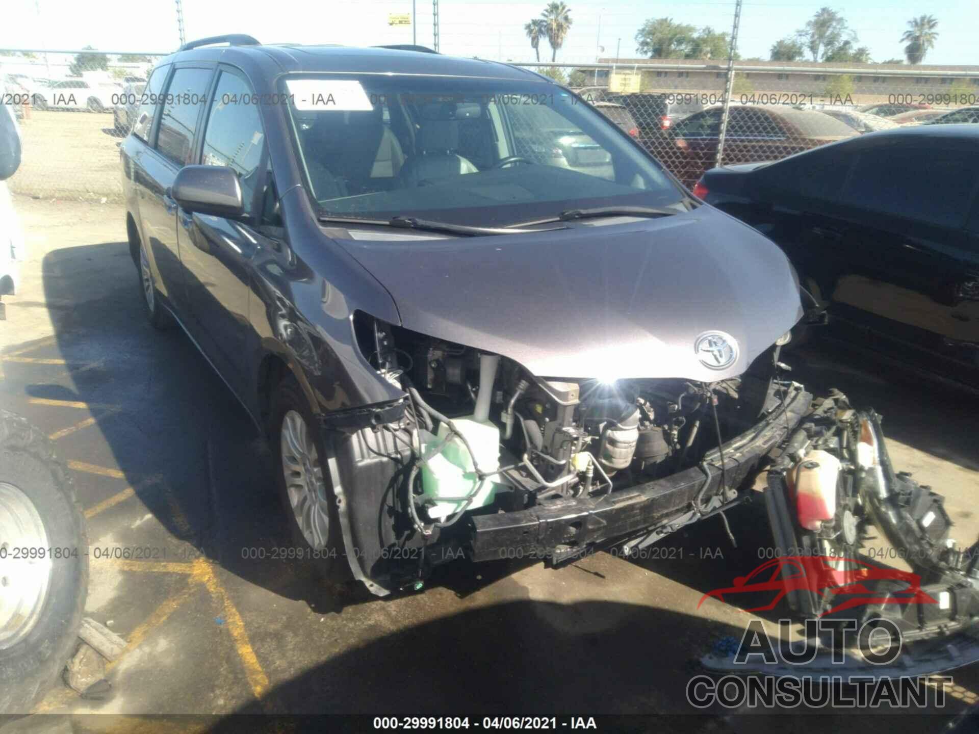 TOYOTA SIENNA 2016 - 5TDYK3DCXGS705415