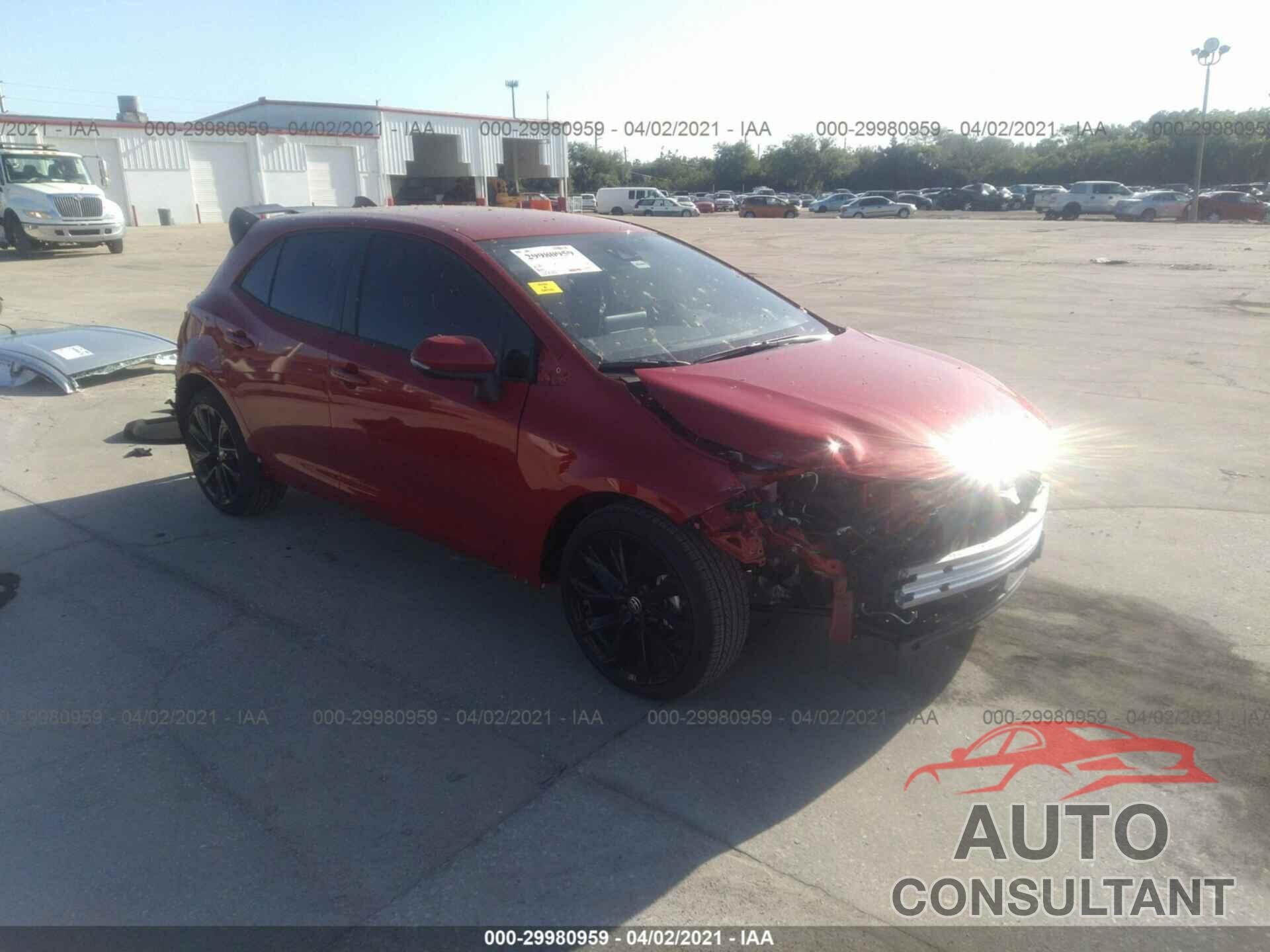 TOYOTA COROLLA HATCHBACK 2021 - JTND4MBE8M3113779