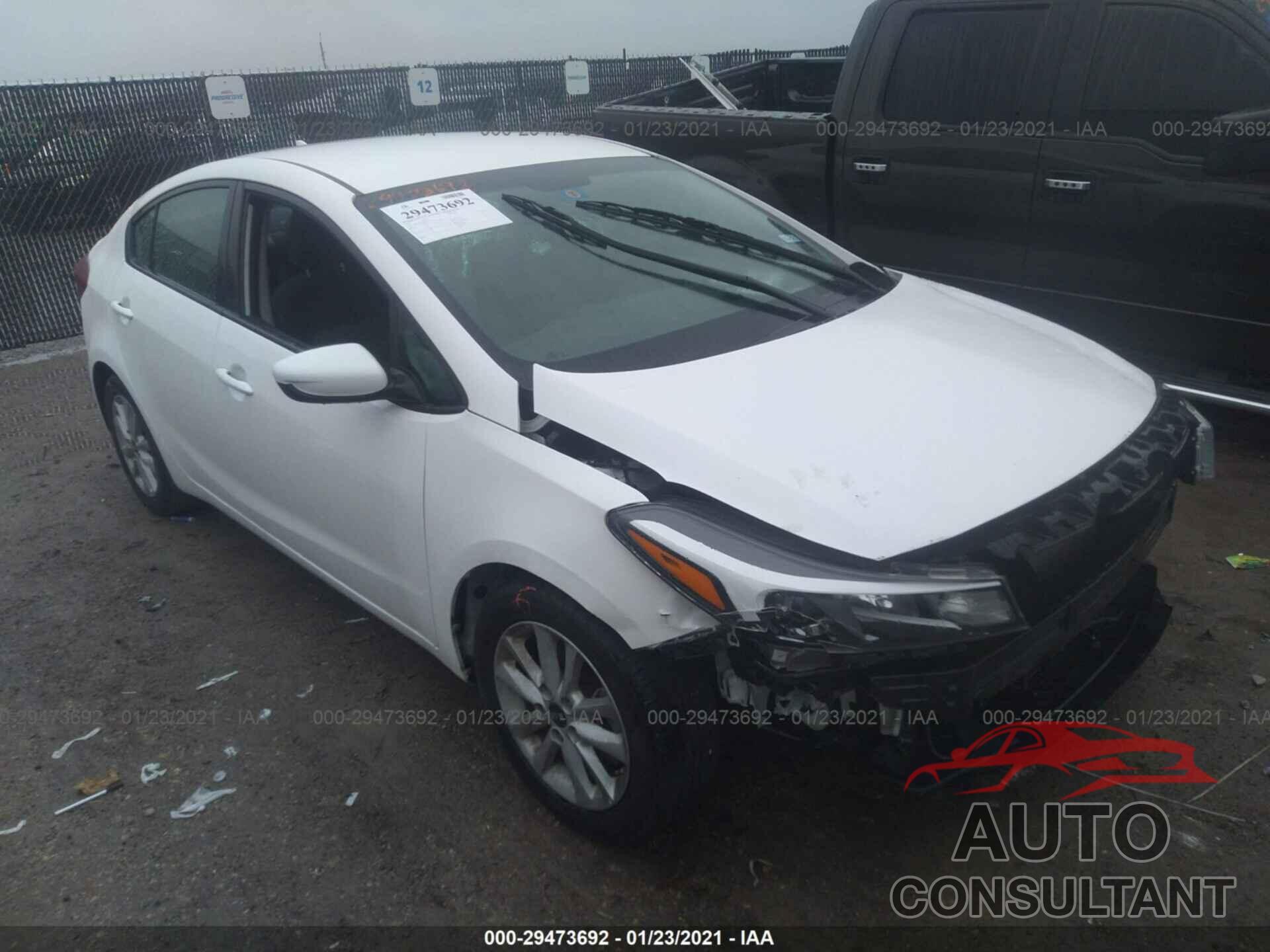 KIA FORTE 2017 - 3KPFL4A74HE145100