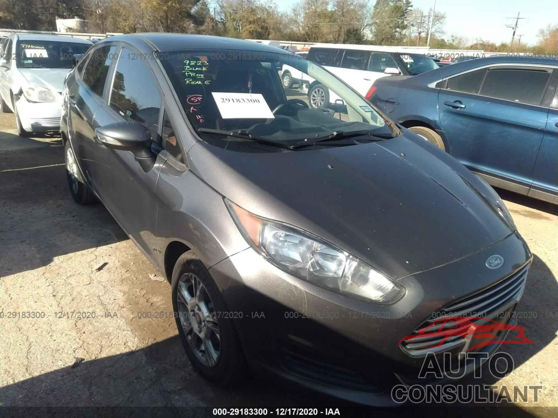 FORD FIESTA 2015 - ZAM57RTA5G1176441