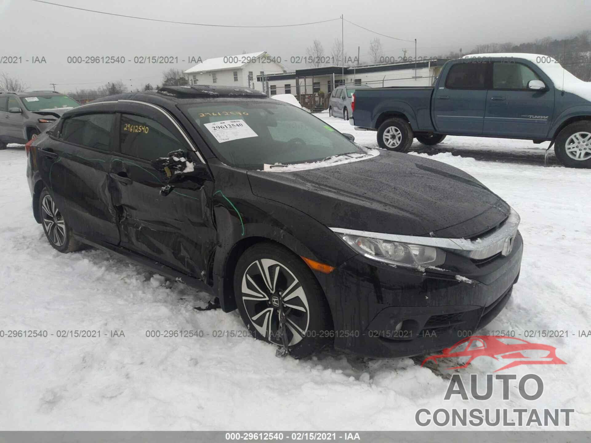 HONDA CIVIC SEDAN 2016 - 19XFC1F38GE200666