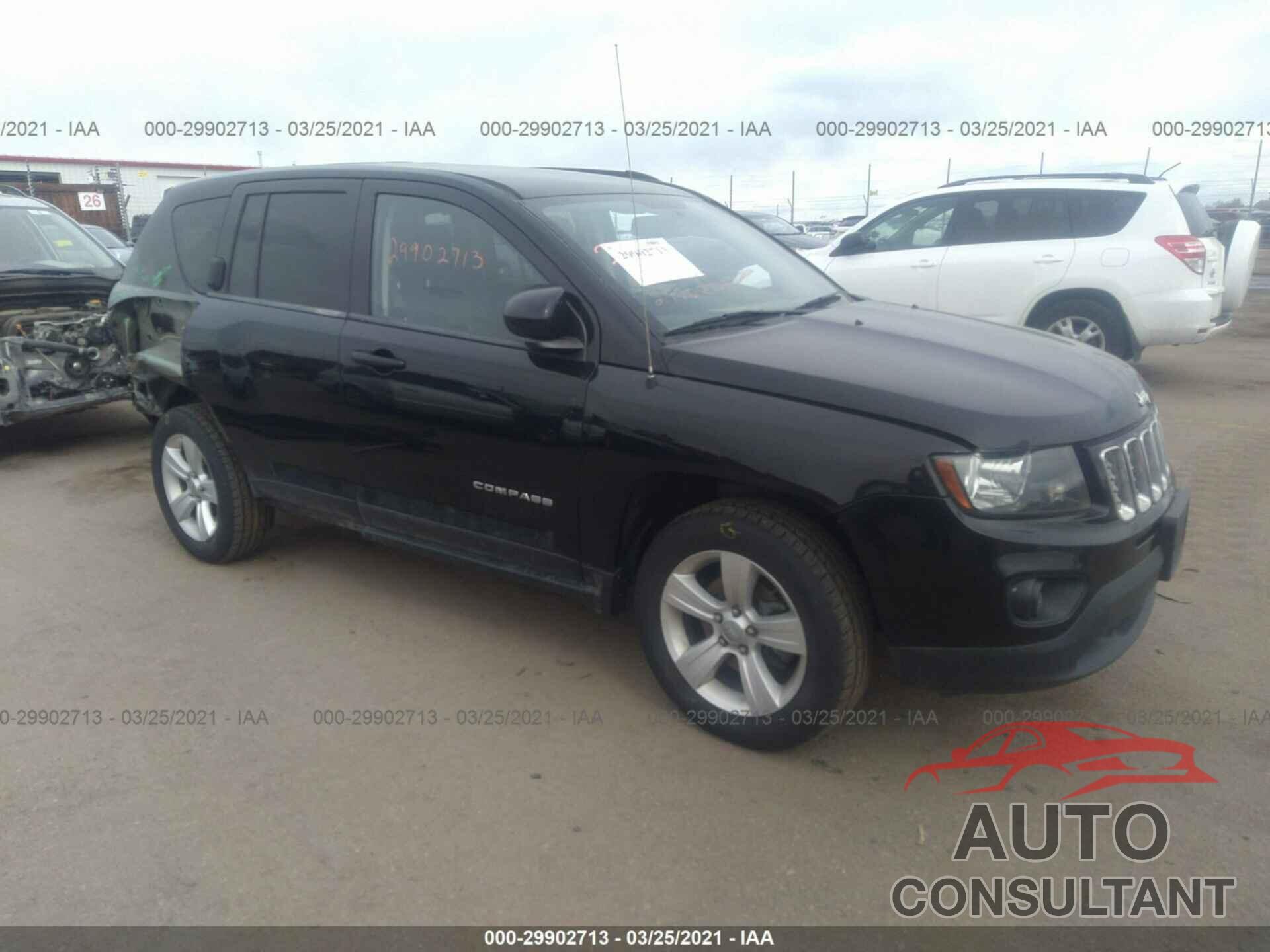 JEEP COMPASS 2017 - 1C4NJDEB5HD204642