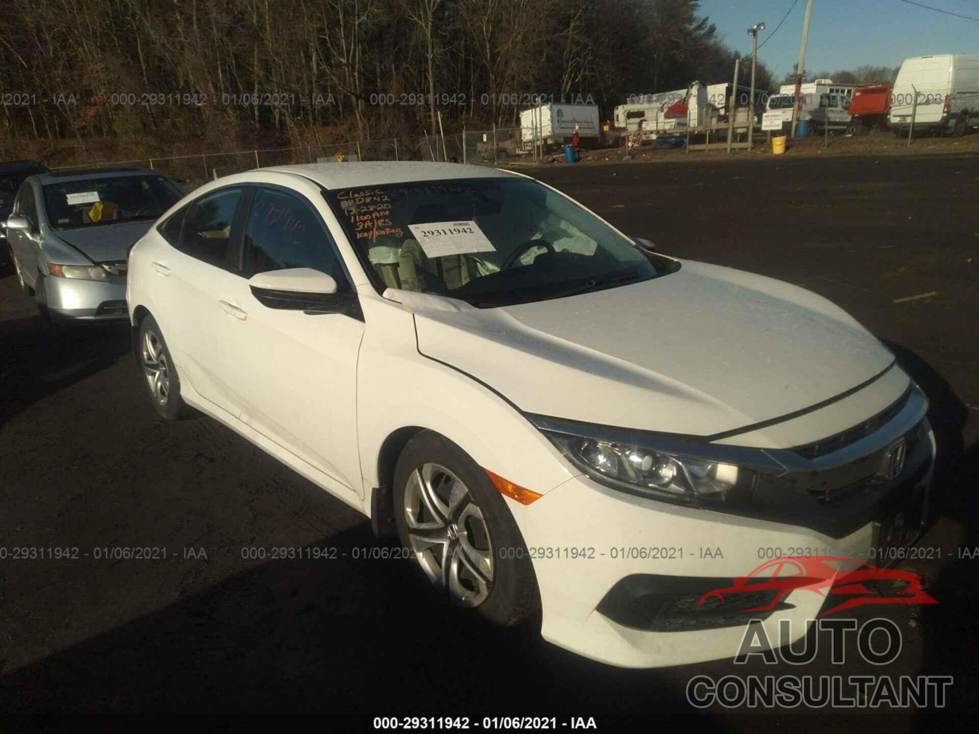 HONDA CIVIC SEDAN 2018 - 2HGFC2F51JH531027