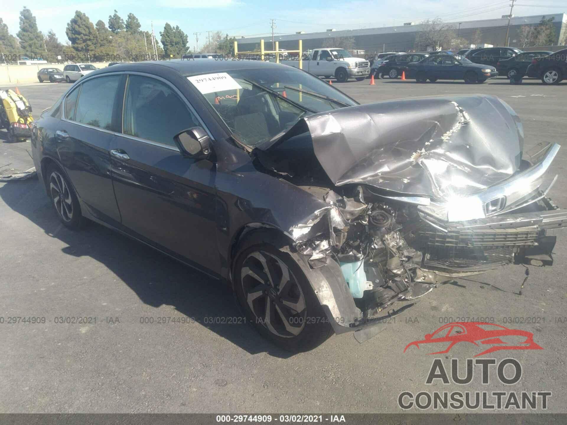 HONDA ACCORD SEDAN 2016 - 1HGCR2F08GA000310