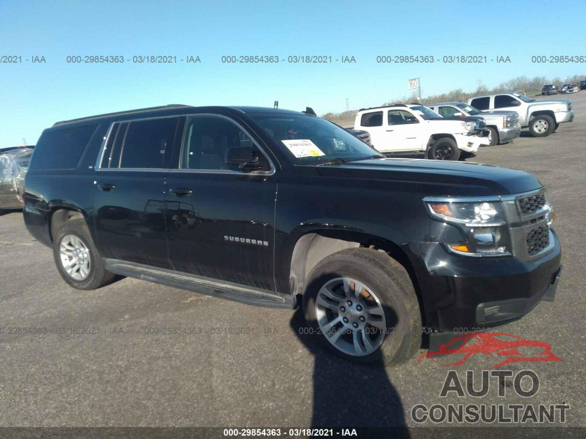 CHEVROLET SUBURBAN 2016 - 1GNSCHKC8GR106991