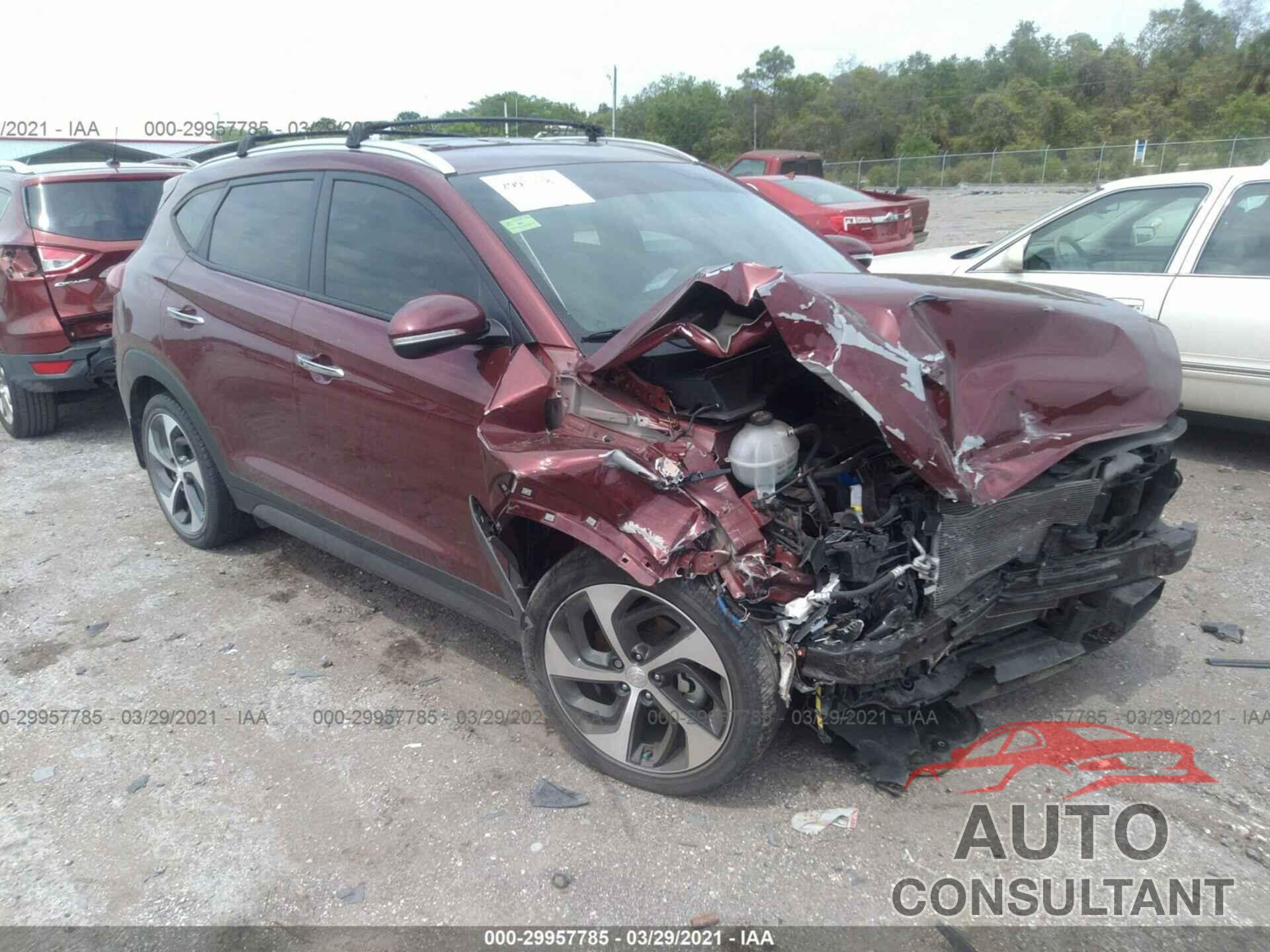 HYUNDAI TUCSON 2016 - KM8J33A28GU227674