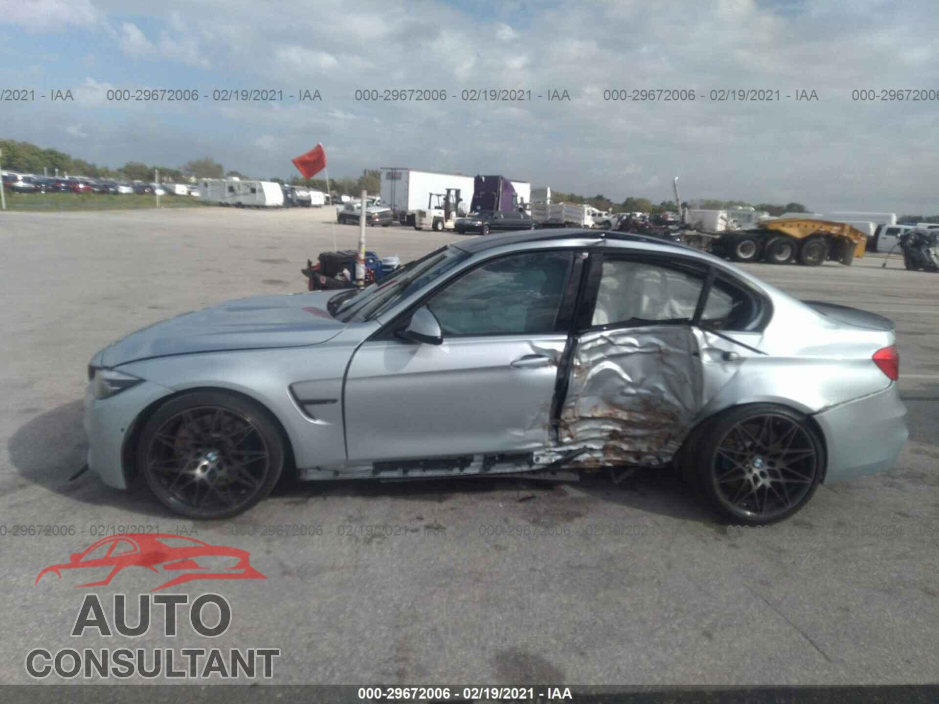 BMW M3 2018 - WBS8M9C59J5J79736