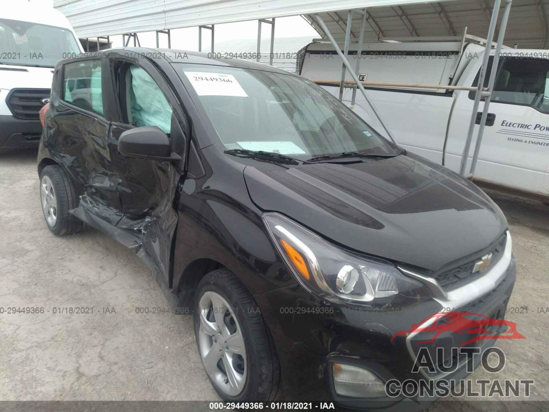 CHEVROLET SPARK 2019 - KL8CB6SA0KC809444