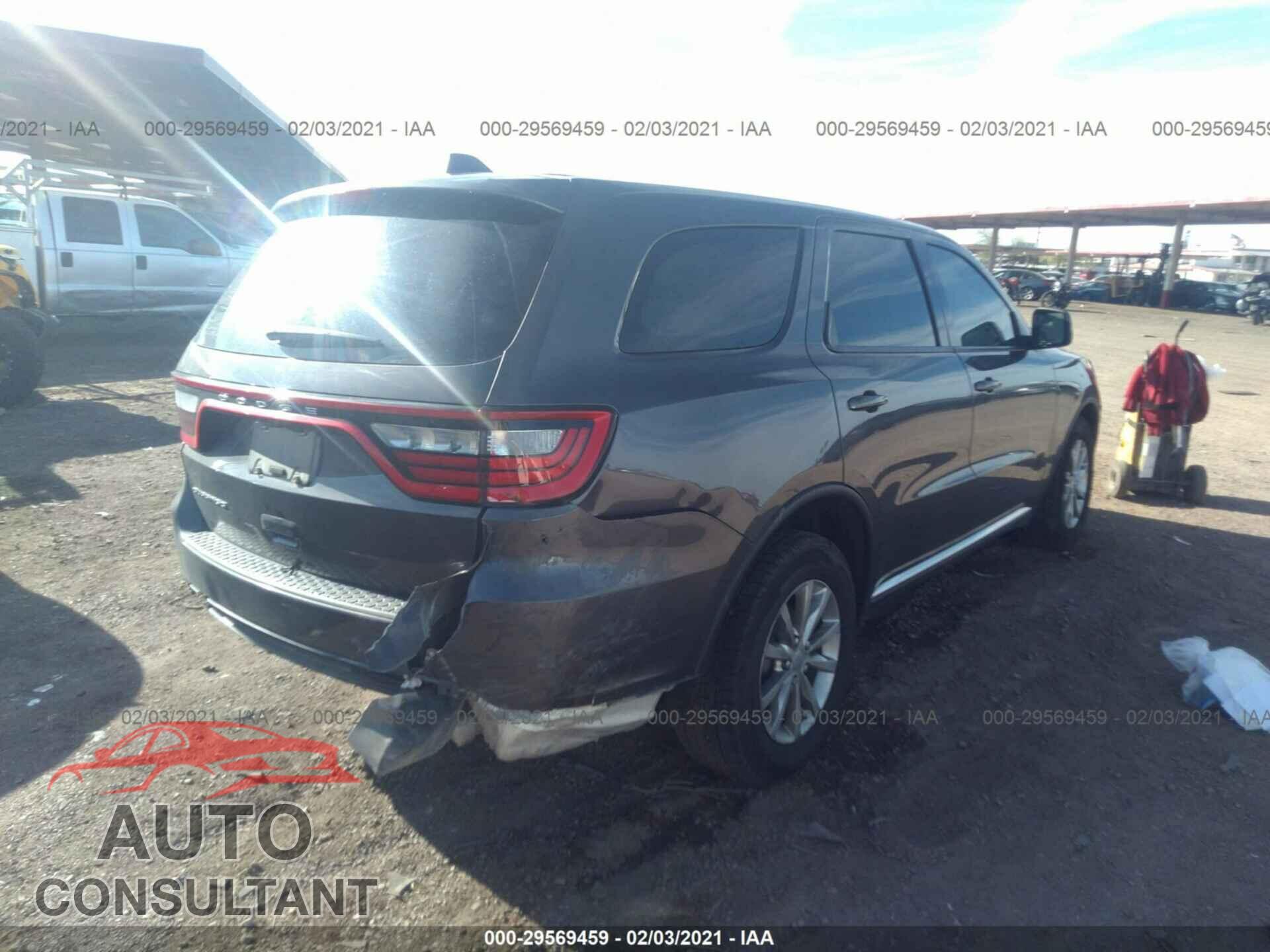 DODGE DURANGO 2018 - 1C4RDHAG3JC254422
