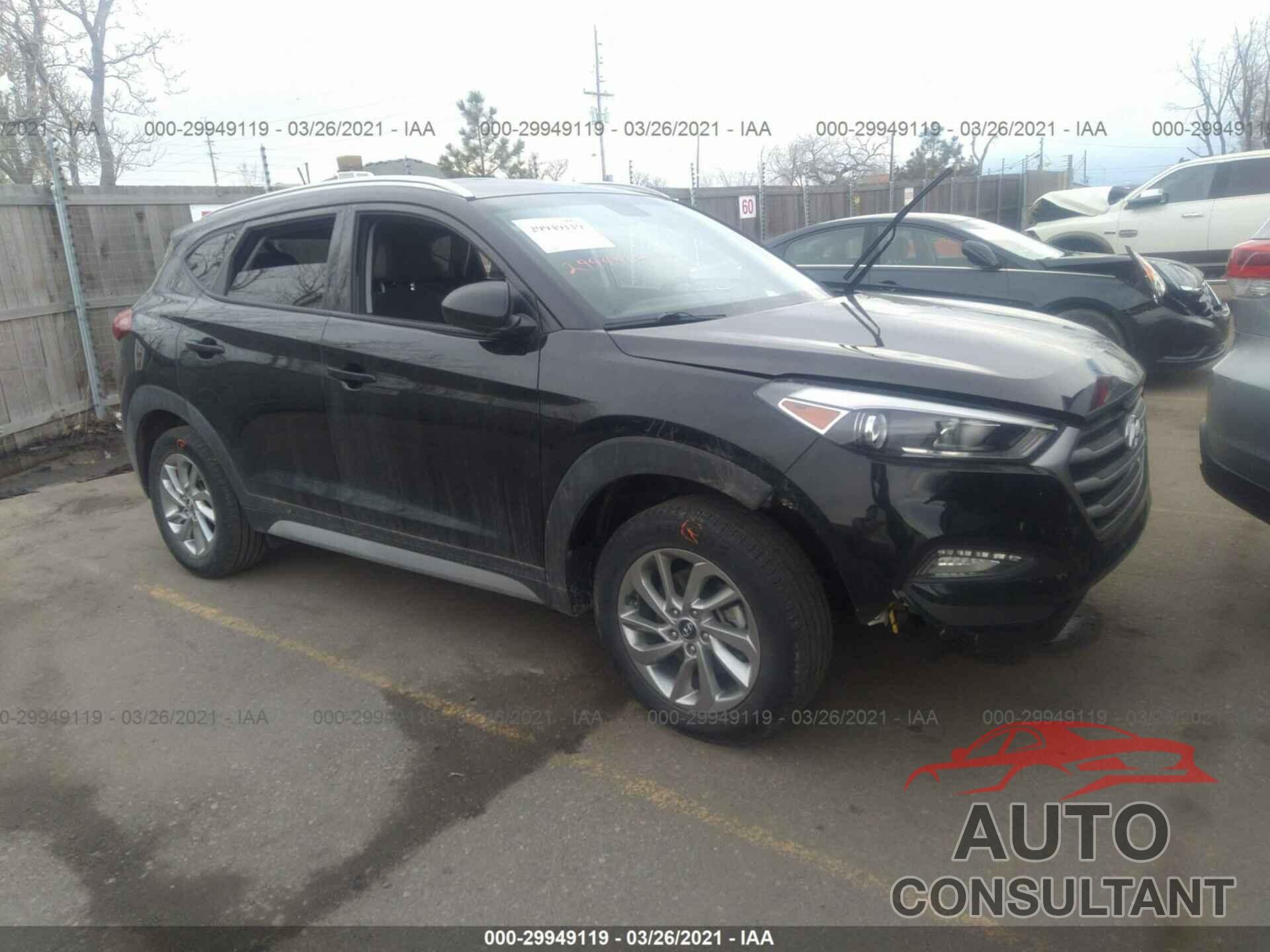 HYUNDAI TUCSON 2017 - KM8J3CA49HU592951