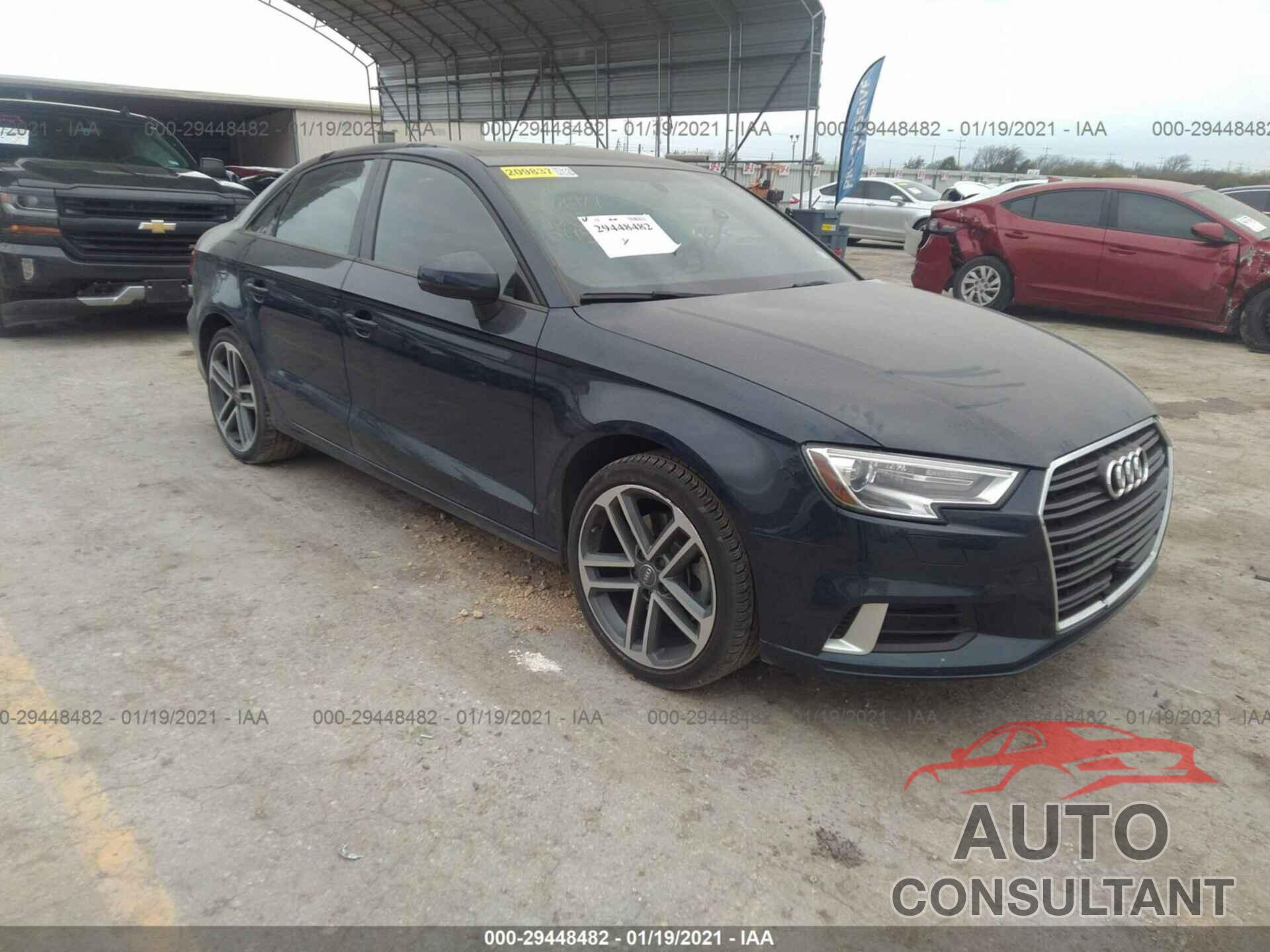 AUDI A3 SEDAN 2017 - WAUAUGFF9H1049536