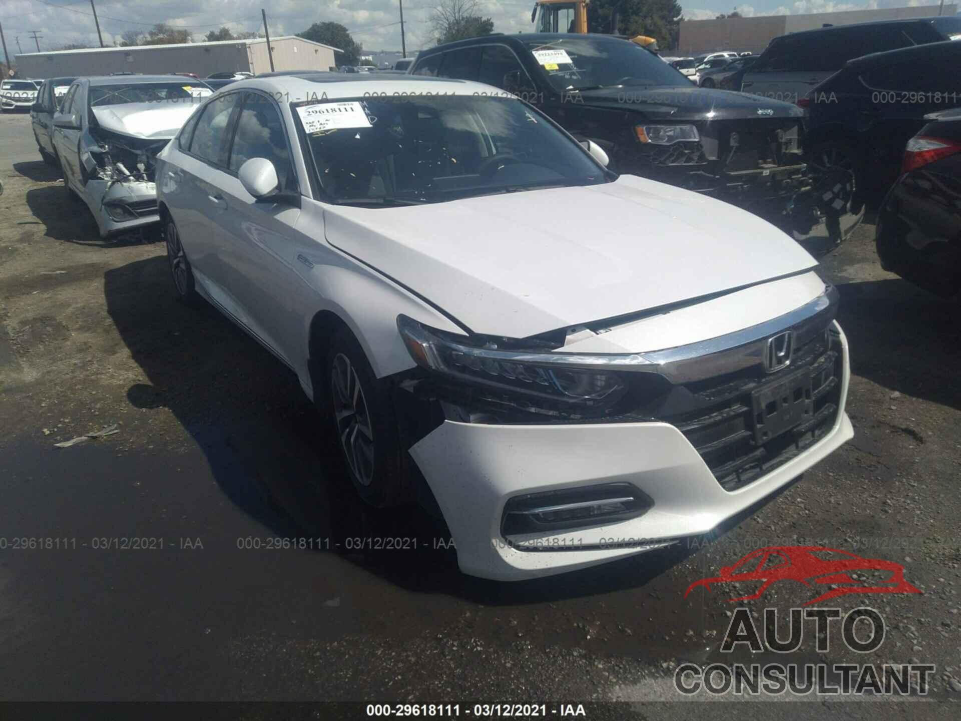 HONDA ACCORD HYBRID 2019 - 1HGCV3F48KA004516