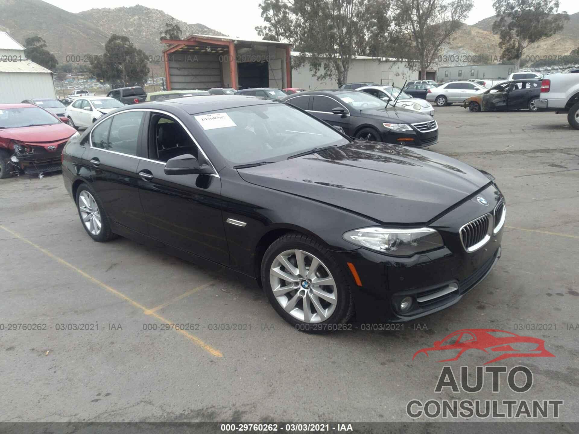 BMW 5 SERIES 2016 - WBA5B1C57GG134158