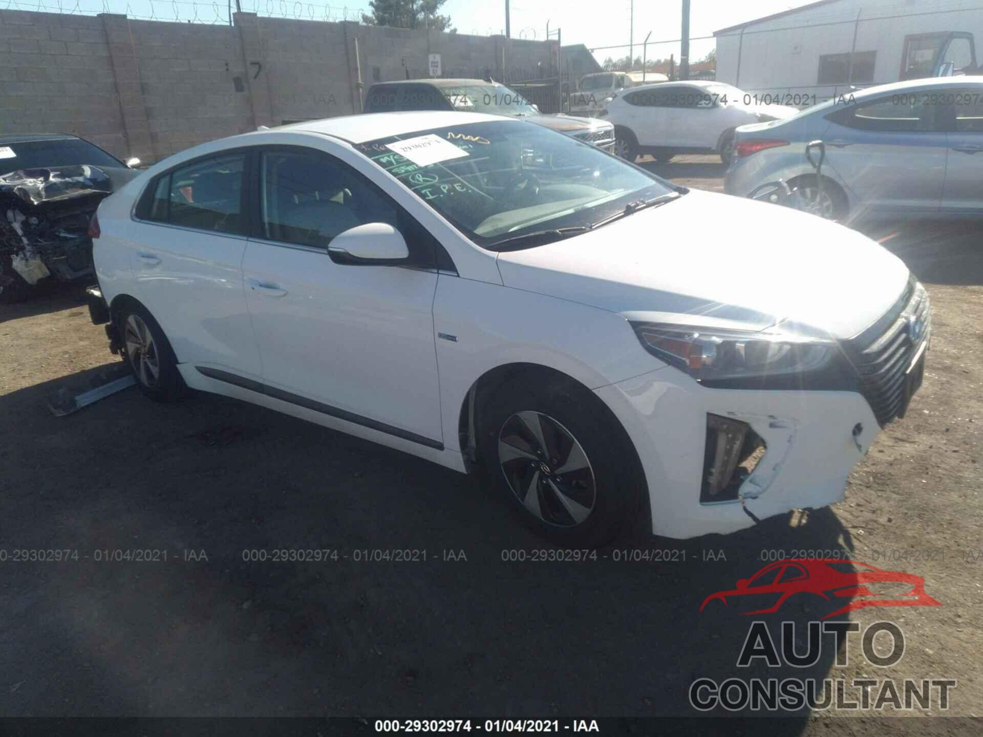 HYUNDAI IONIQ HYBRID 2018 - KMHC75LC9JU063549