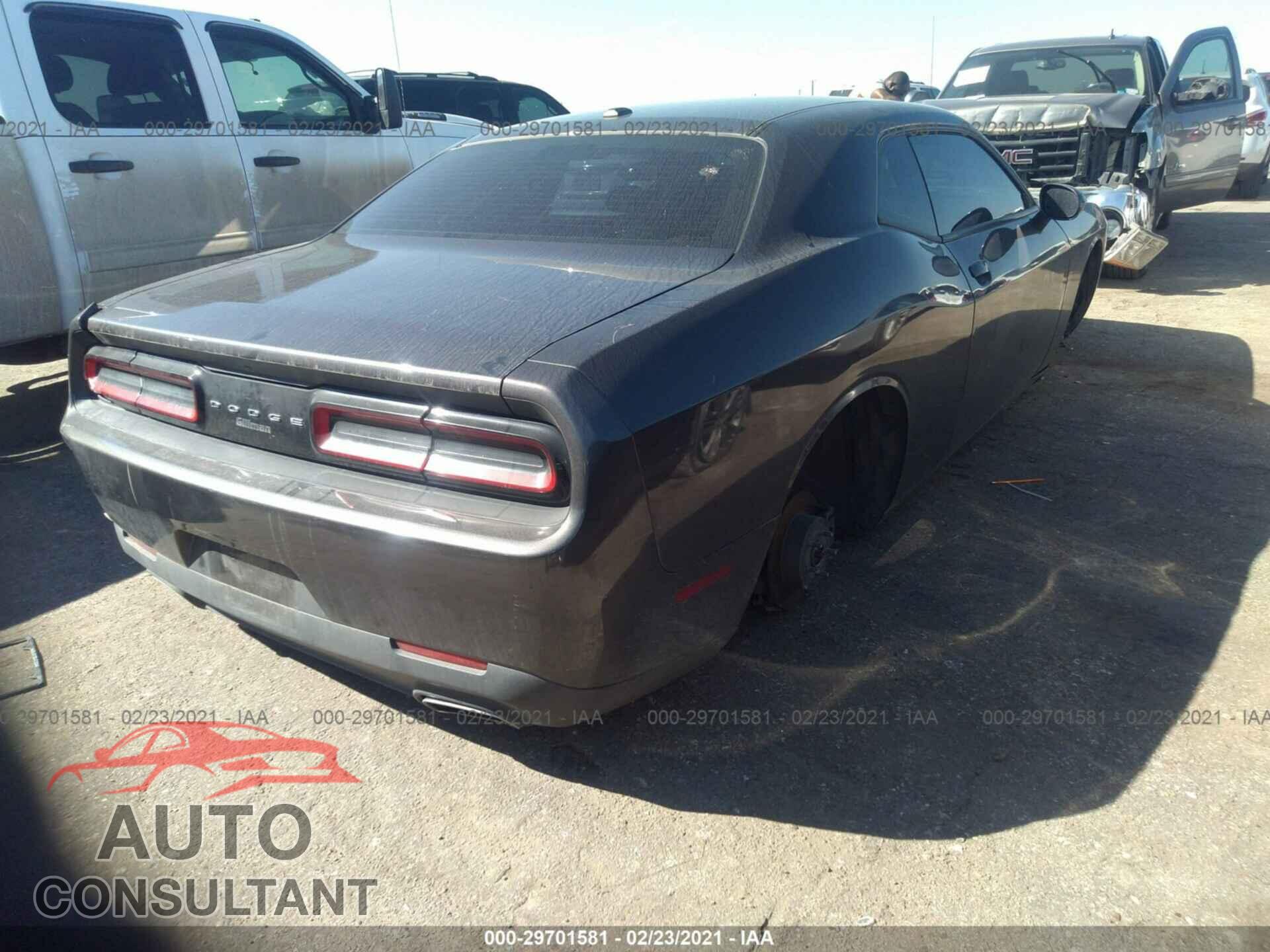 DODGE CHALLENGER 2016 - 2C3CDZAG3GH194972