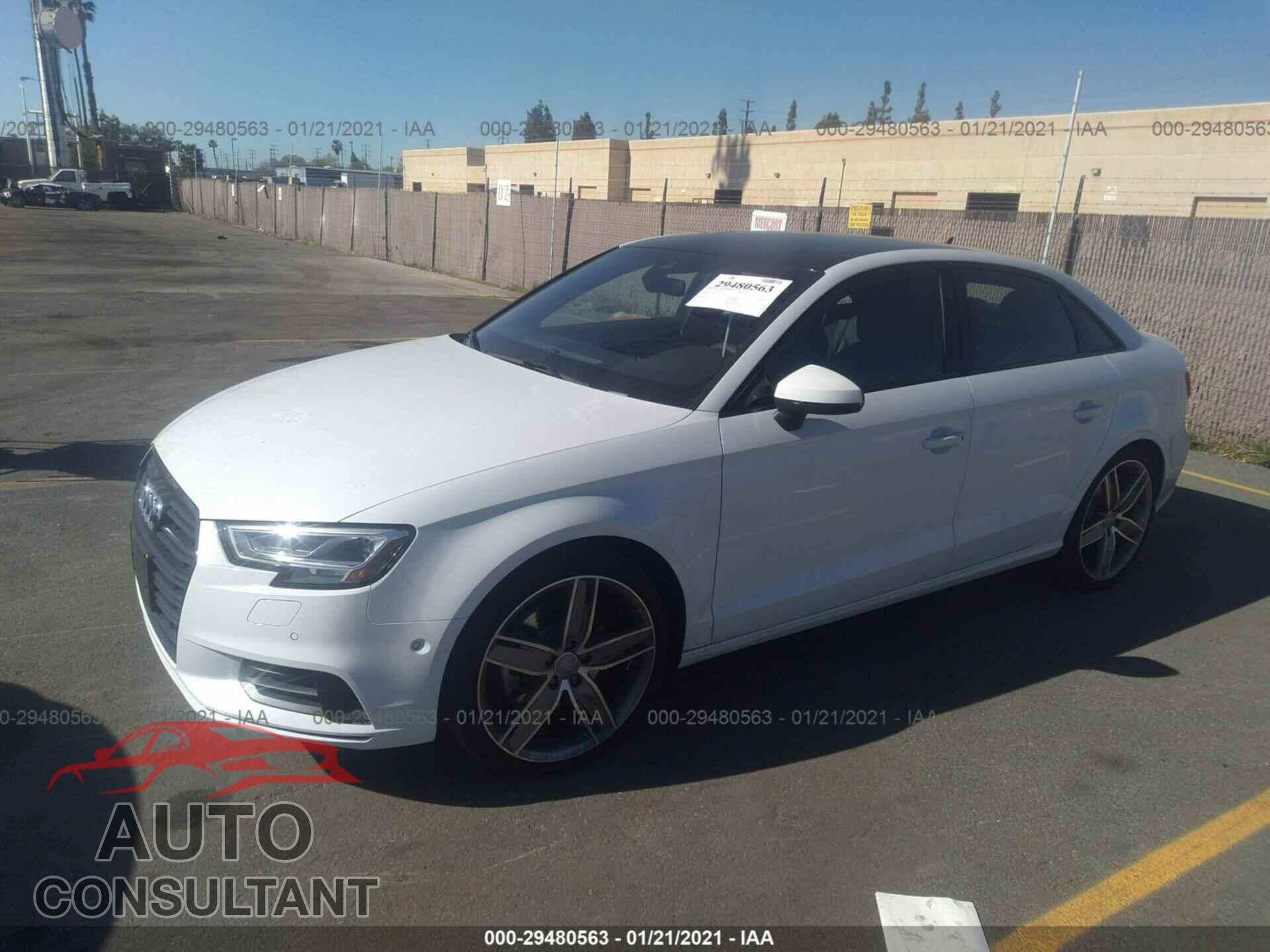 AUDI A3 SEDAN 2020 - WAUCUGFF2LA005170