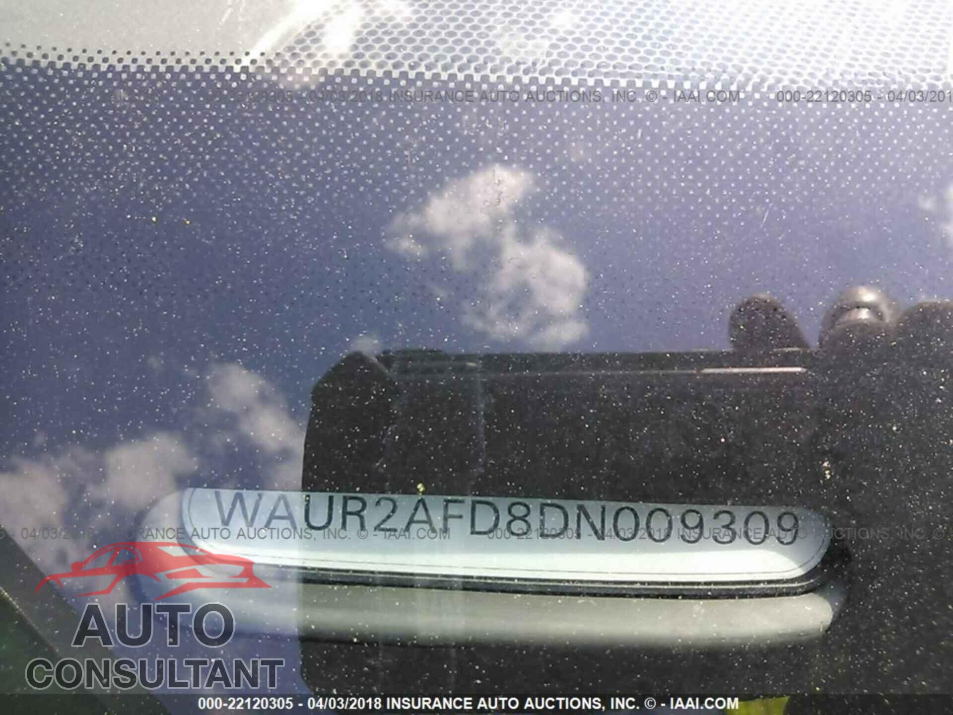 Audi A8 2013 - WAUR2AFD8DN009309