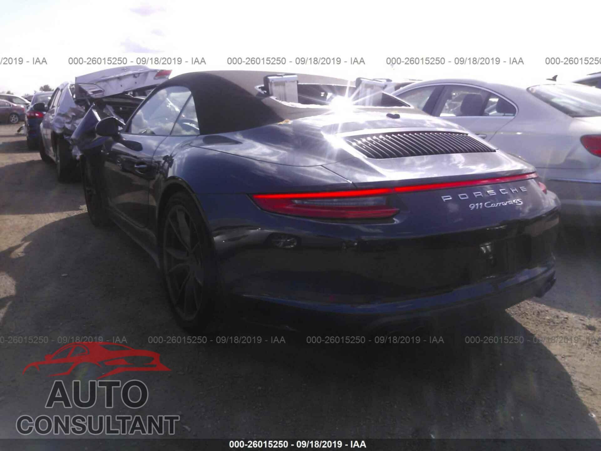 PORSCHE 911 2017 - WP0CB2A95HS155496
