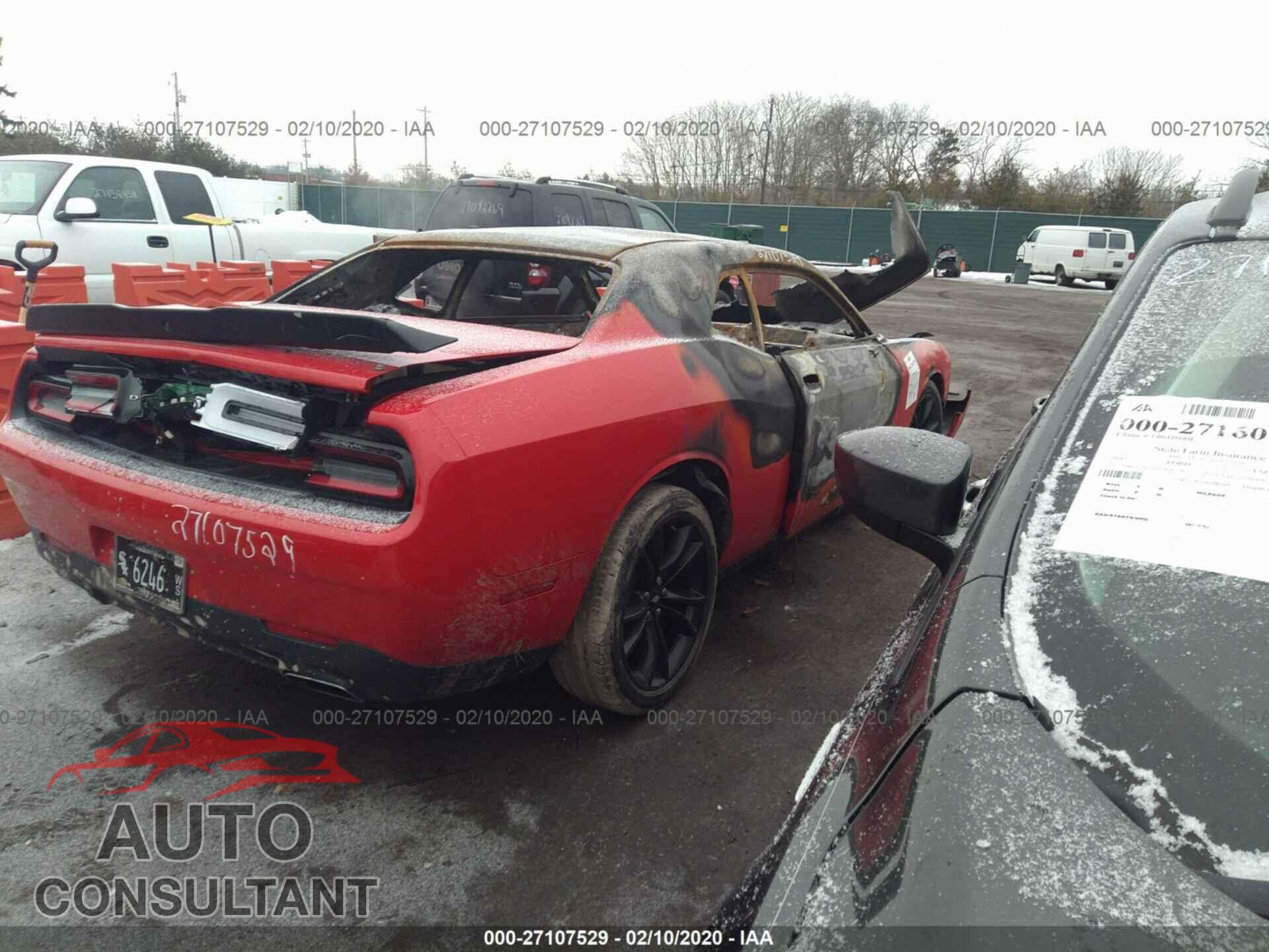 DODGE CHALLENGER 2018 - 2C3CDZAG4JH204870