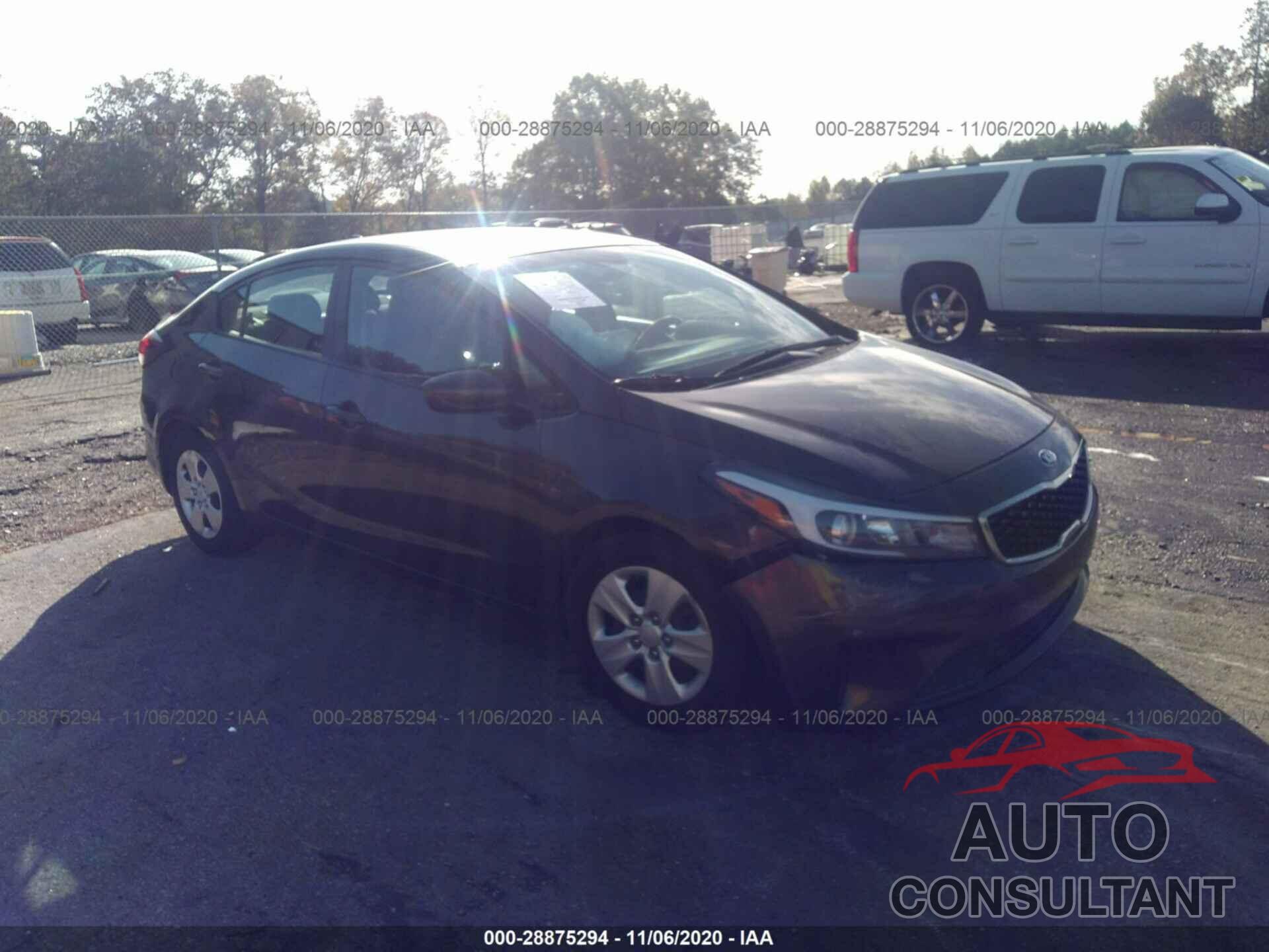 KIA FORTE 2017 - 3KPFL4A72HE072440