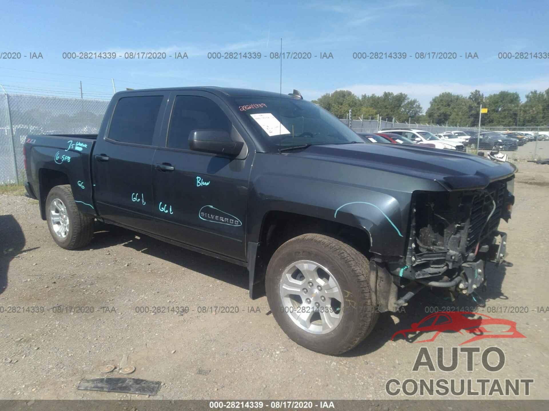CHEVROLET SILVERADO 1500 2018 - 3GCUKREC1JG179553