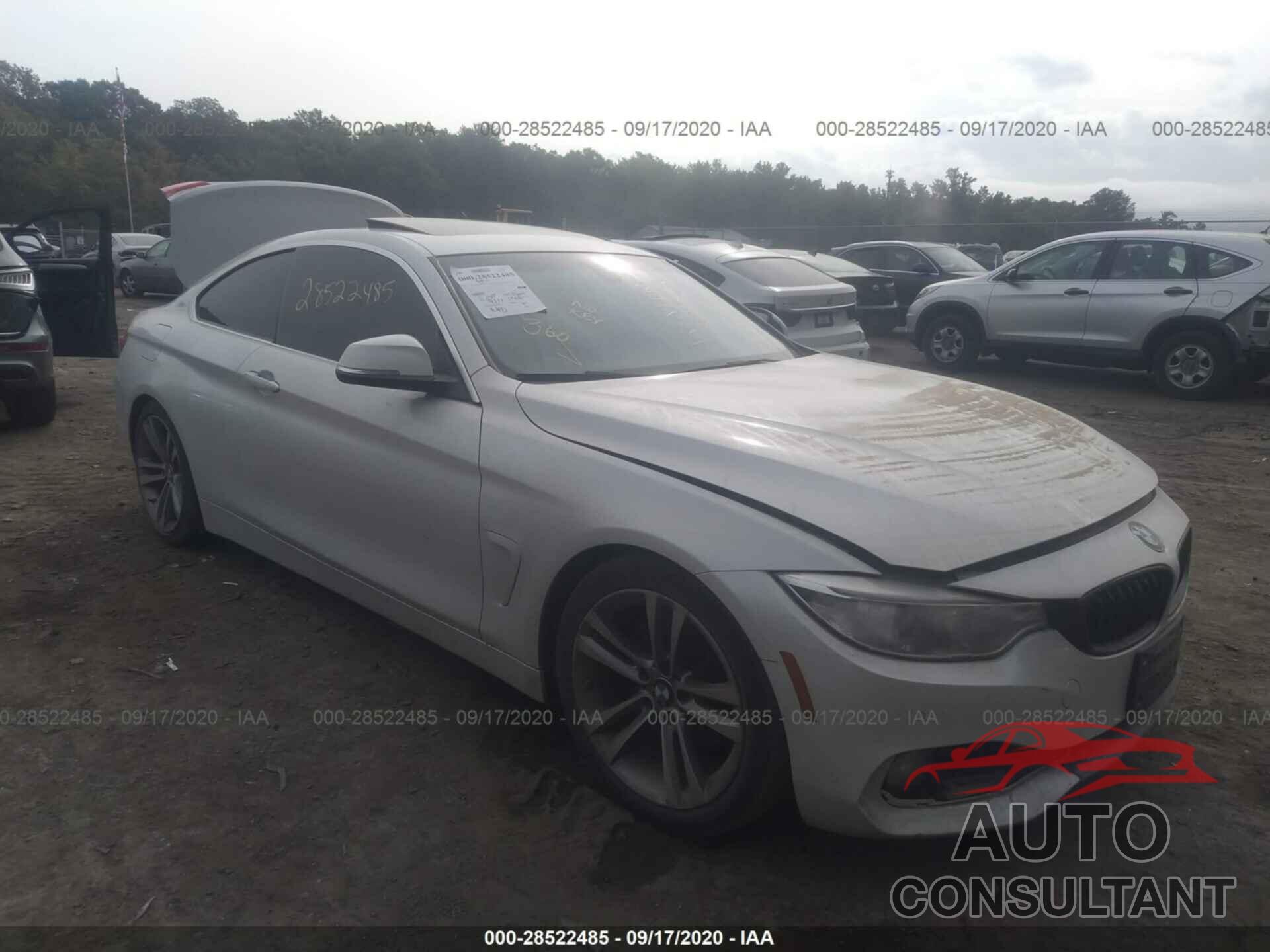 BMW 4 SERIES 2016 - WBA3N7C51GK226655