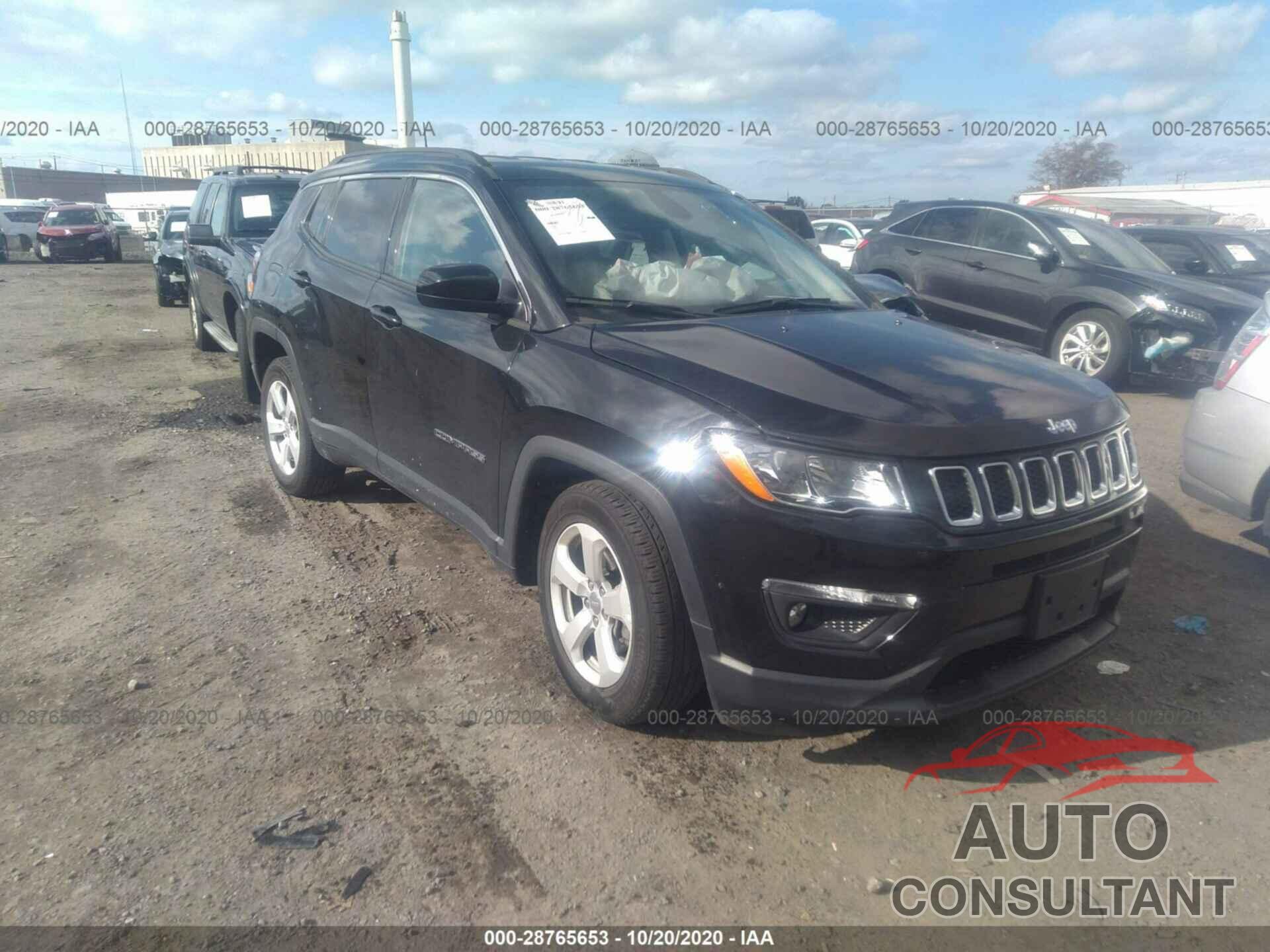 JEEP COMPASS 2019 - 3C4NJDBB0KT602203