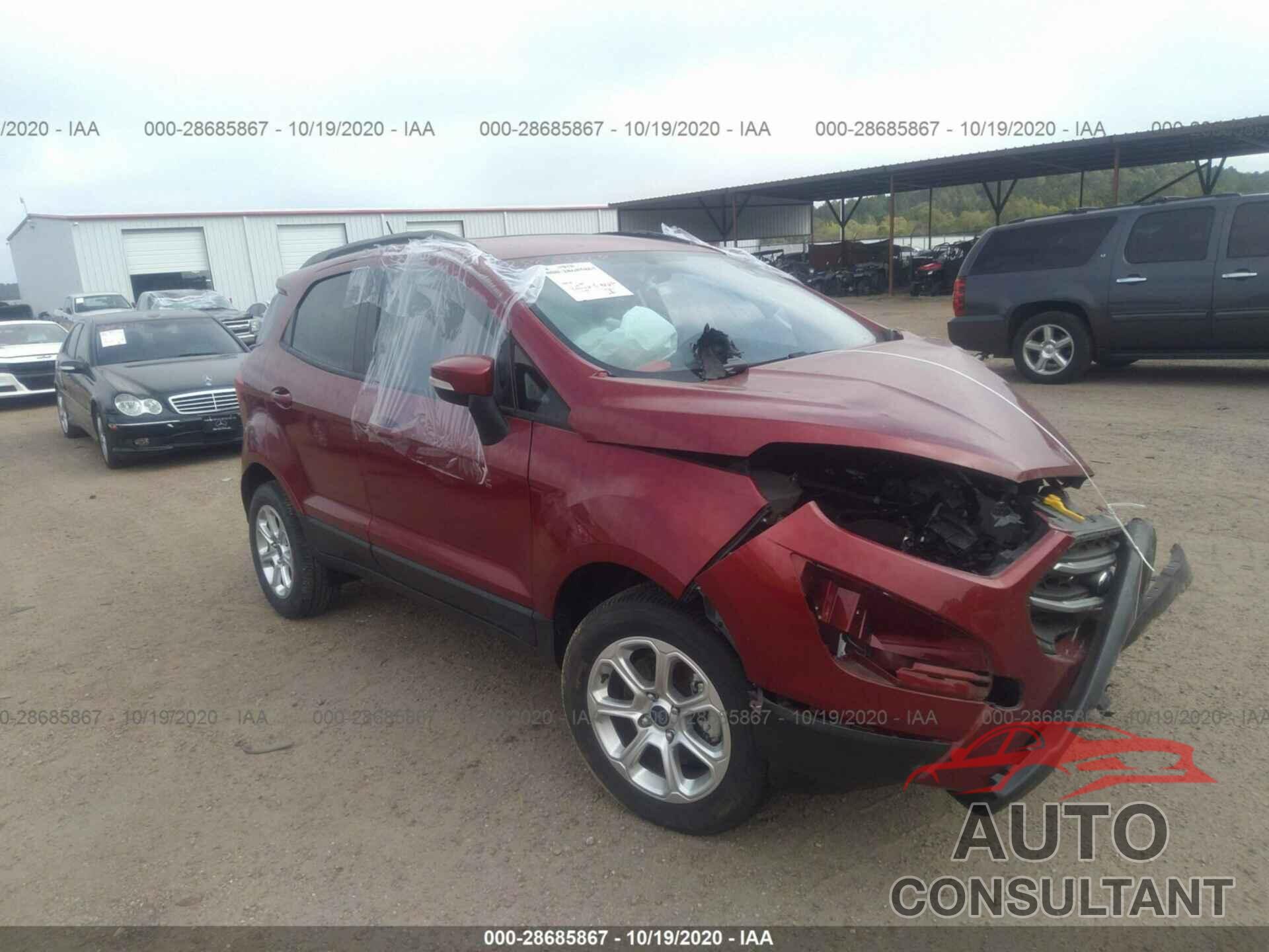 FORD ECOSPORT 2018 - MAJ3P1TEXJC190563