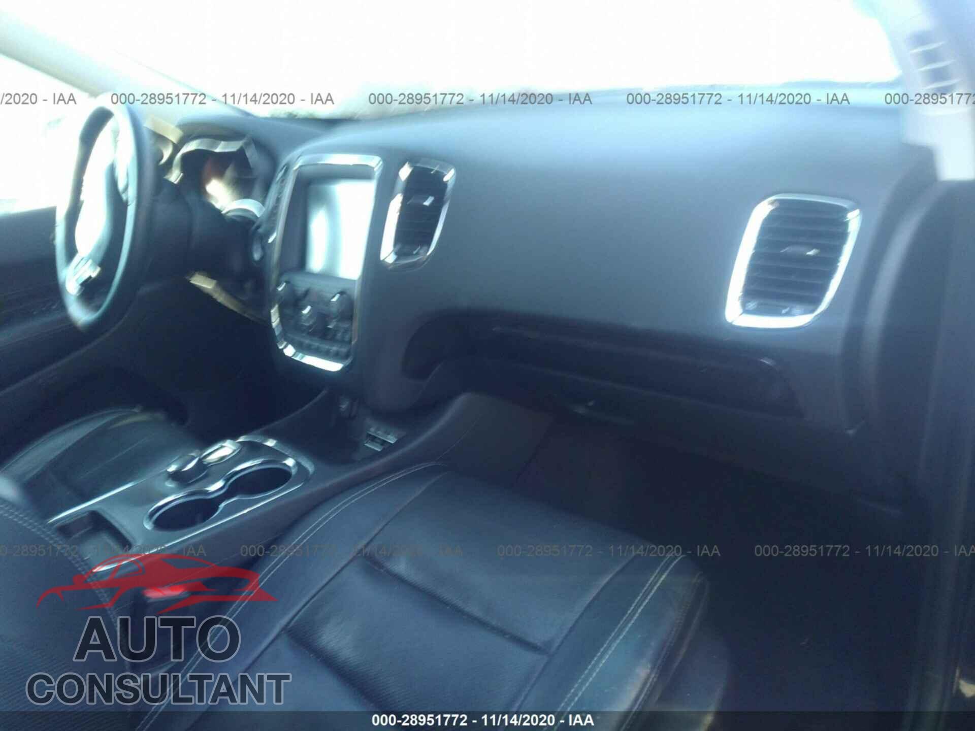 DODGE DURANGO 2016 - 1C4RDJEG0GC398214