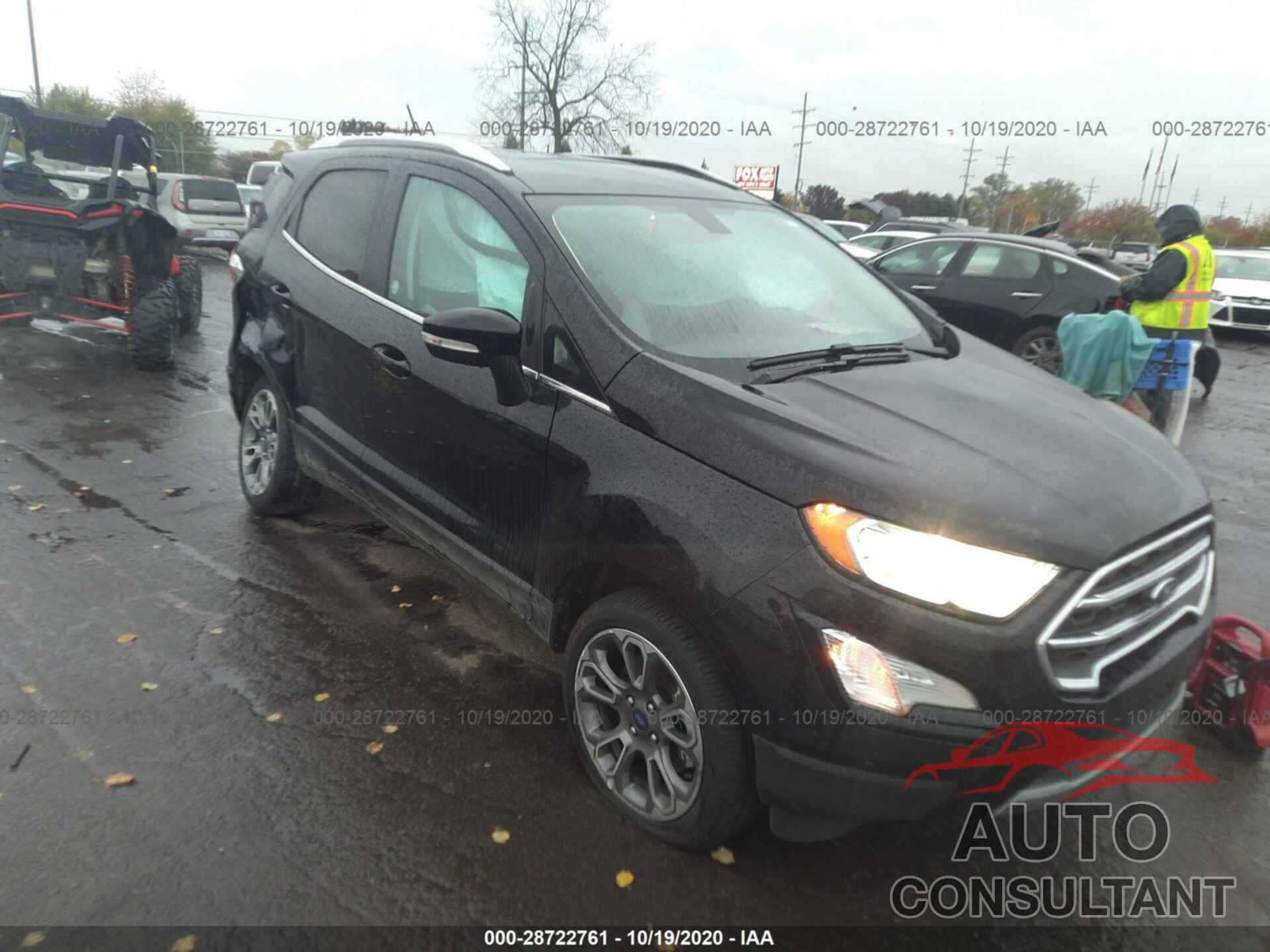 FORD ECOSPORT 2020 - MAJ6S3KL2LC360831