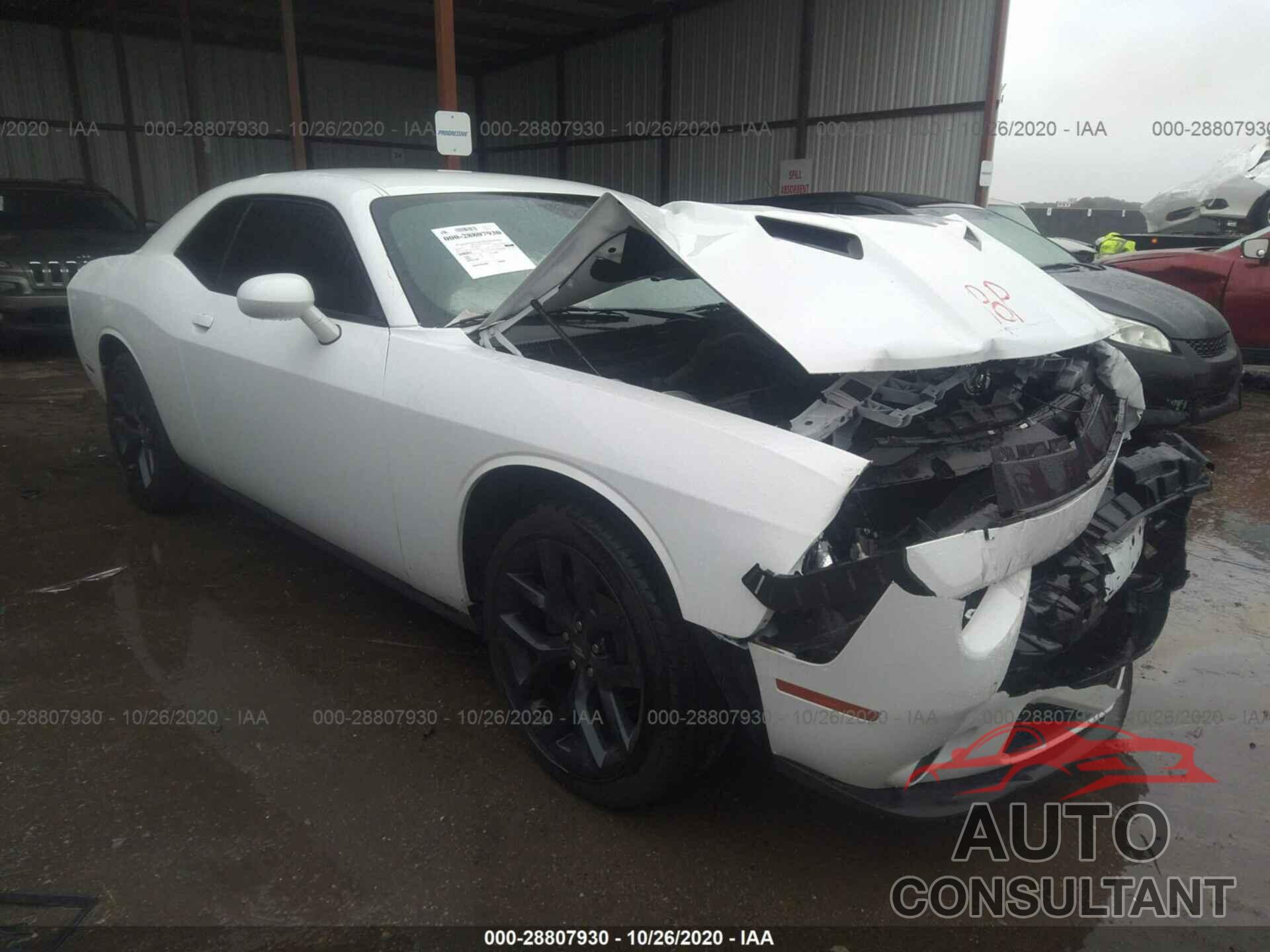 DODGE CHALLENGER 2020 - 2C3CDZAGXLH110026