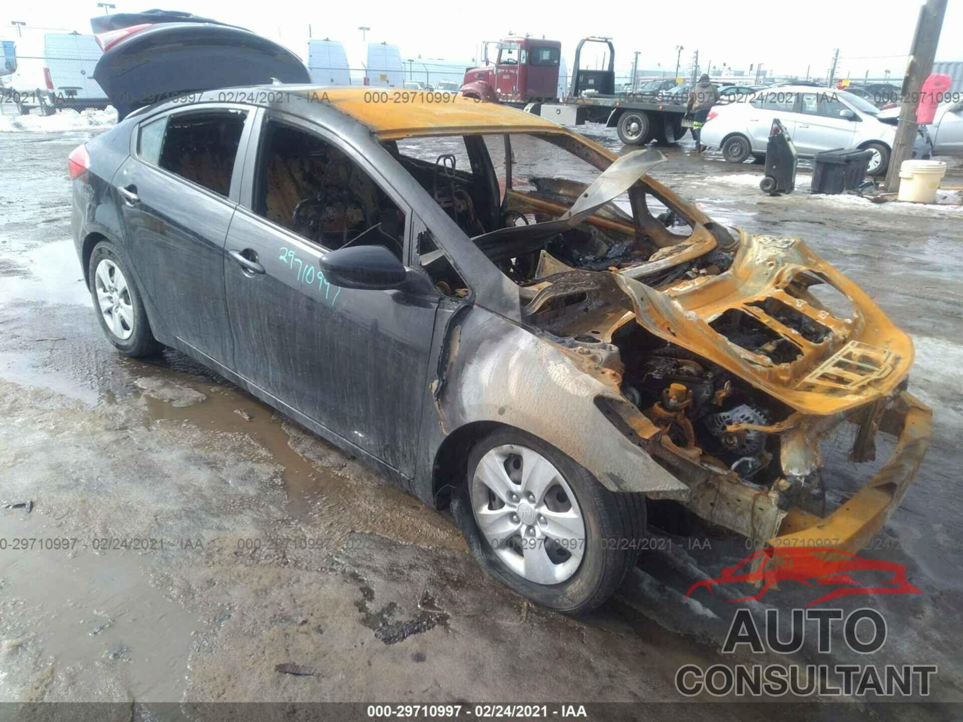 KIA FORTE 2016 - KNAFK4A64G5493500