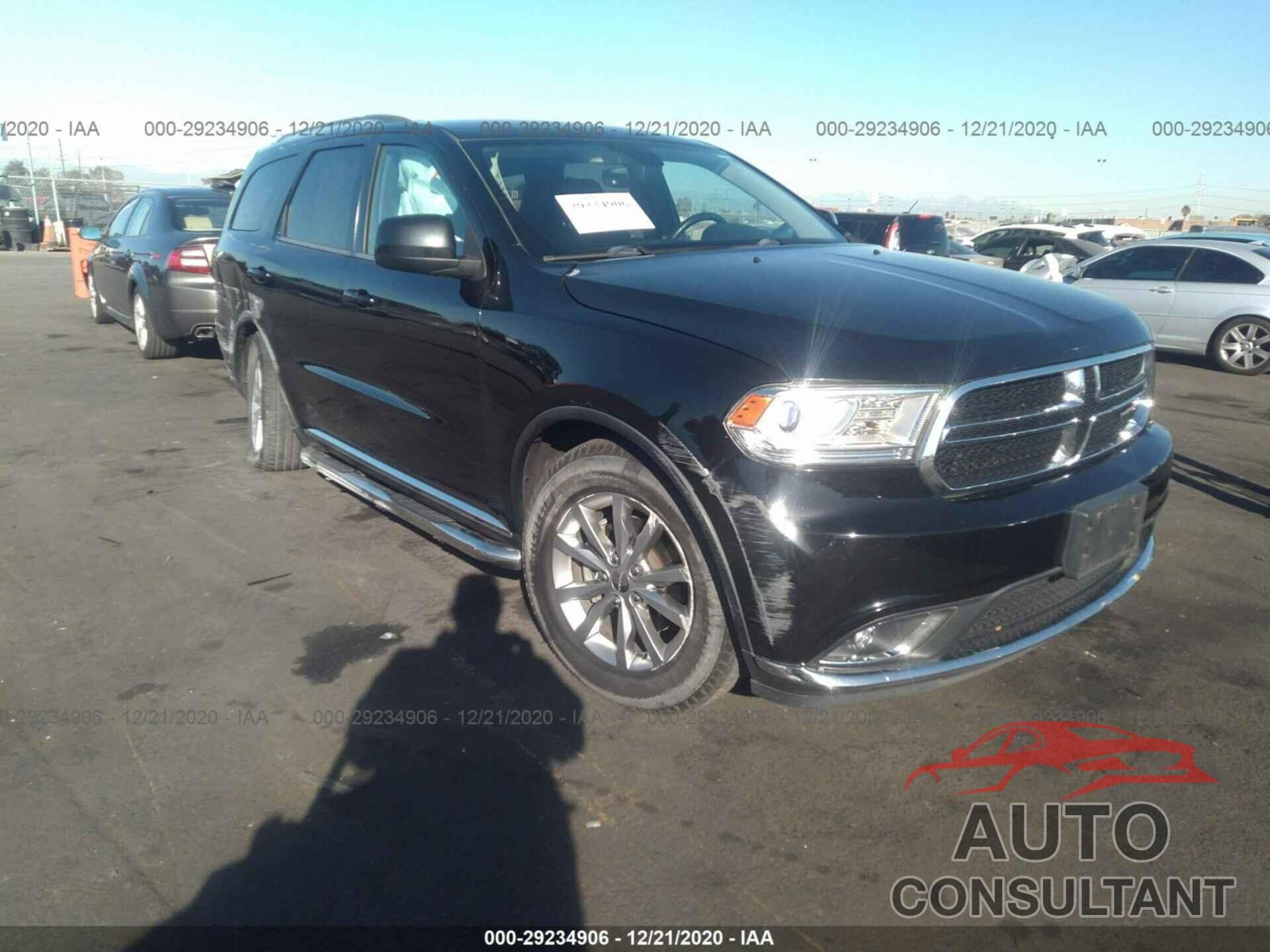 DODGE DURANGO 2017 - 1C4RDHAG1HC623014