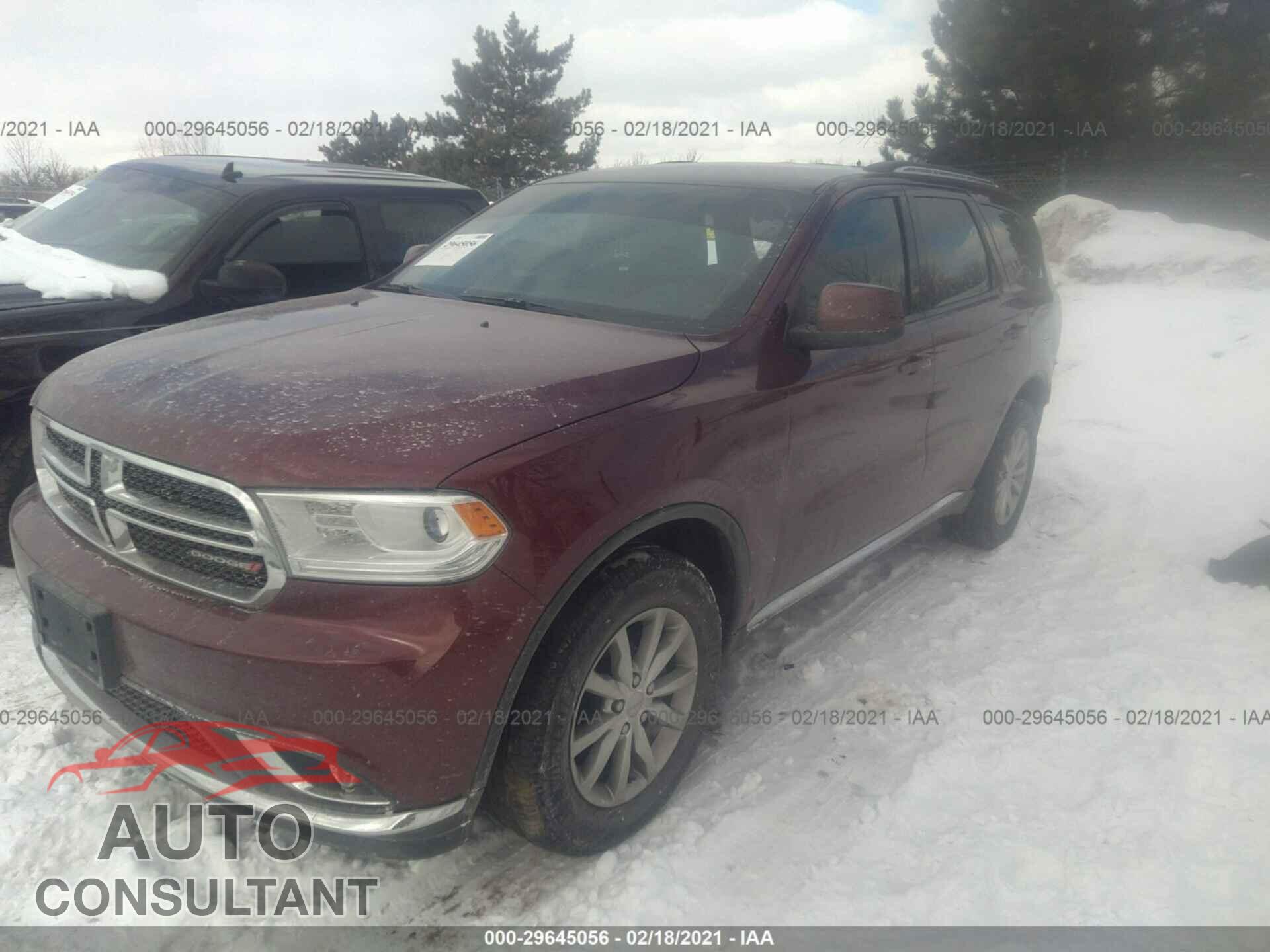 DODGE DURANGO 2017 - 1C4RDJAG1HC679381