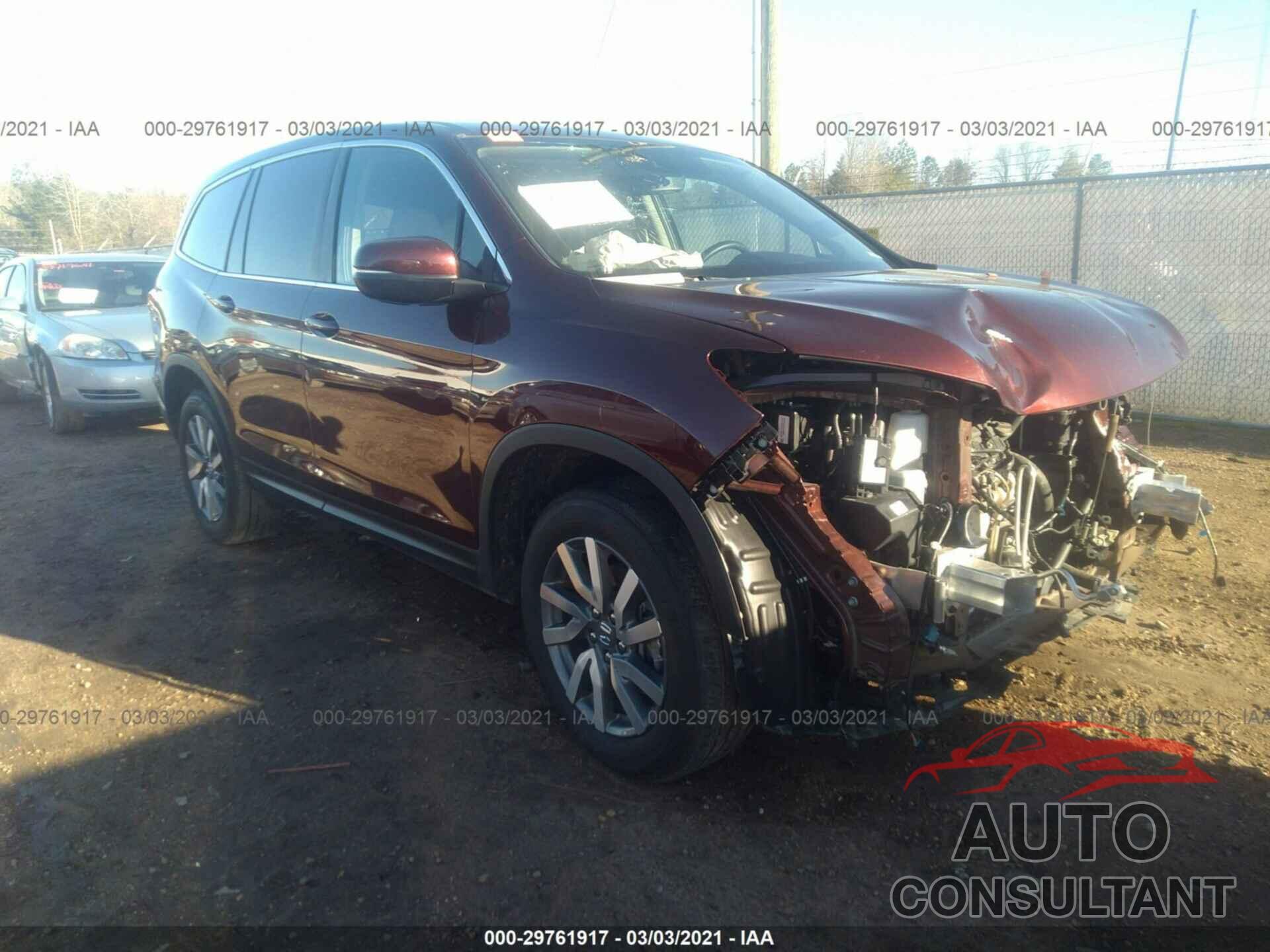 HONDA PILOT 2019 - 5FNYF5H54KB030976