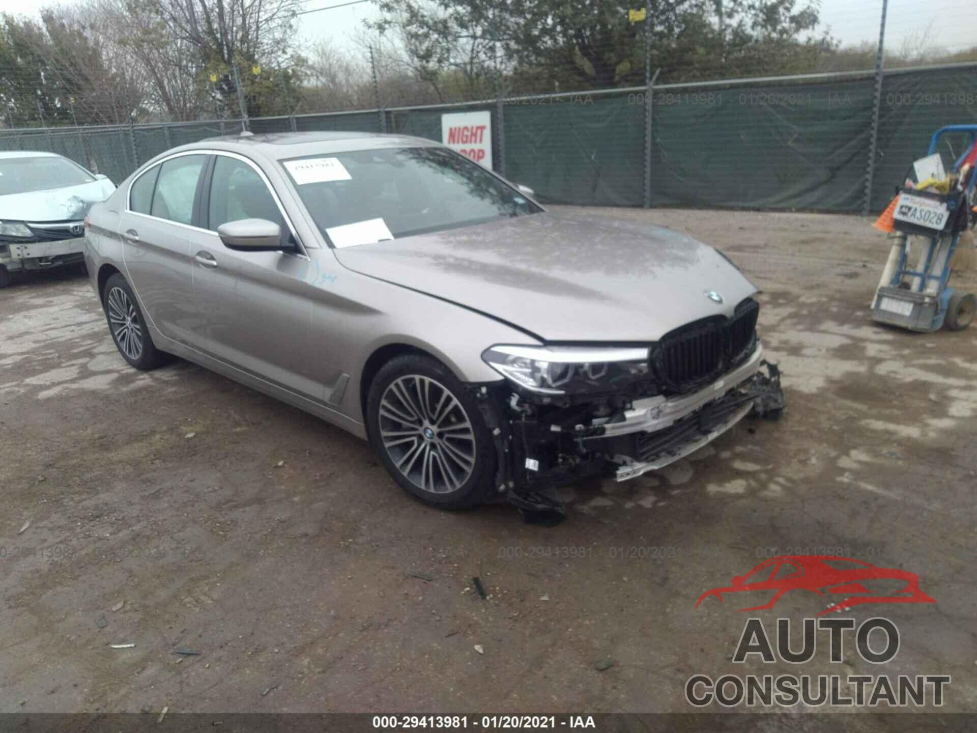 BMW 5 SERIES 2019 - WBAJA5C54KBX46770