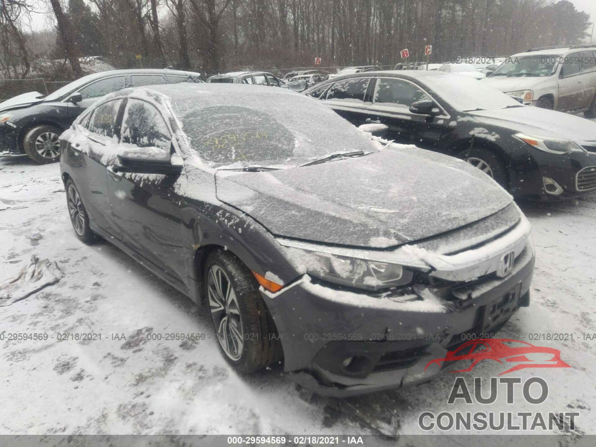 HONDA CIVIC SEDAN 2017 - 2HGFC1F38HH655430