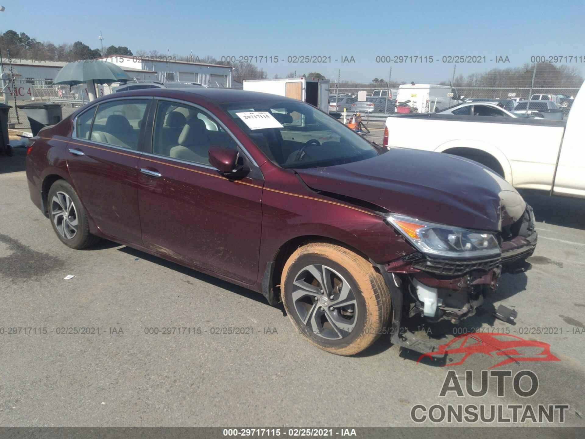 HONDA ACCORD SEDAN 2017 - 1HGCR2F34HA100030