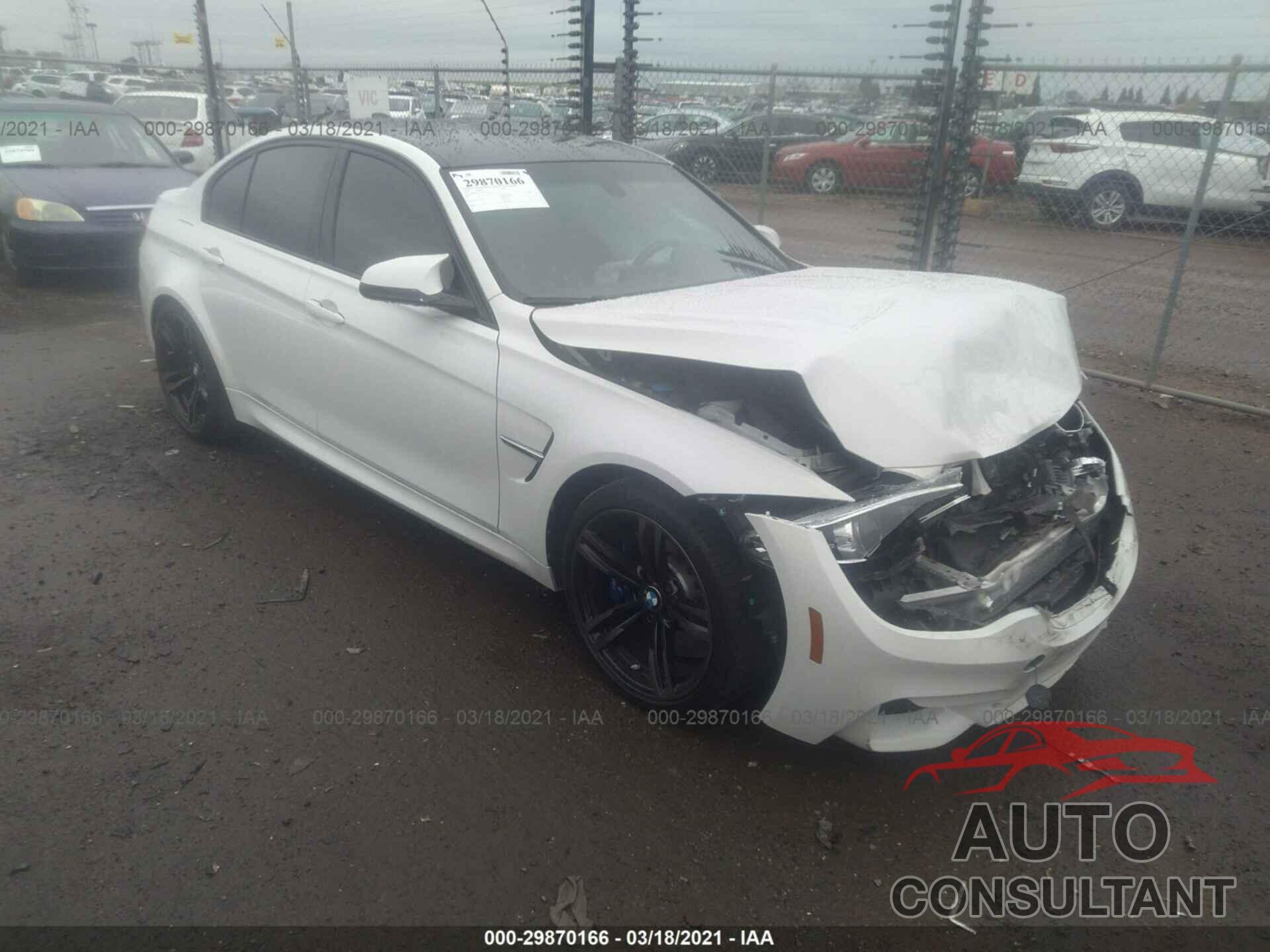 BMW M3 2018 - WBS8M9C56J5L00433