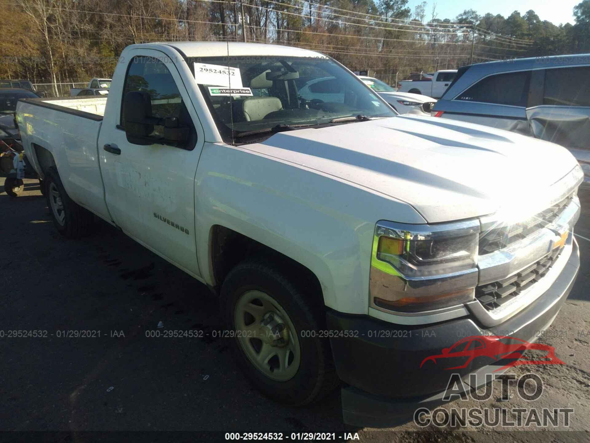 CHEVROLET SILVERADO 1500 2017 - 1GCNCNEC1HZ313689
