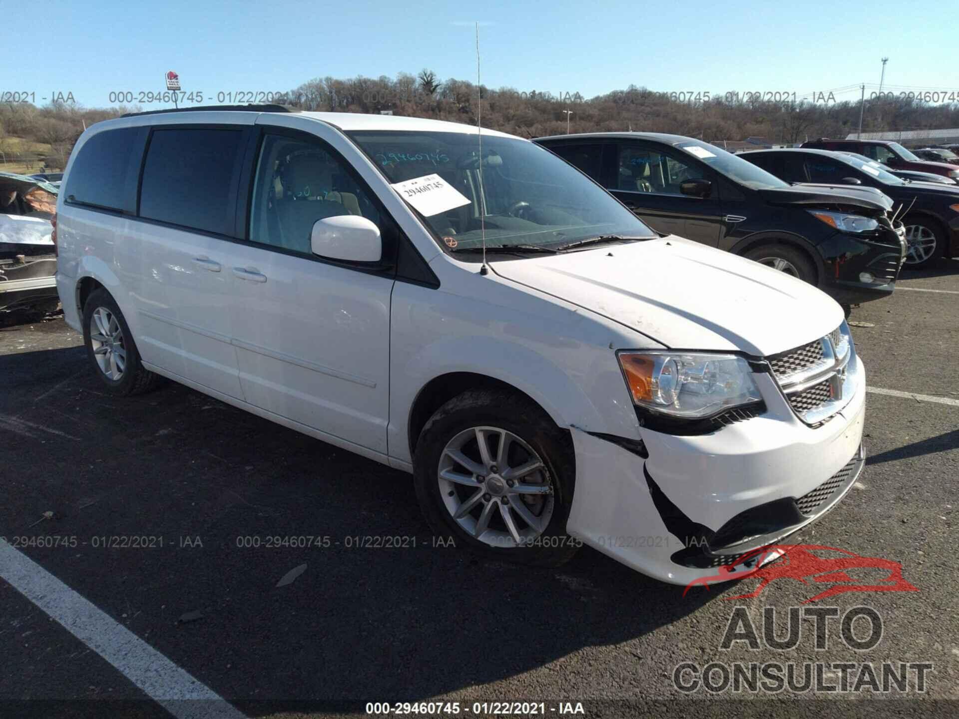 DODGE GRAND CARAVAN 2016 - 2C4RDGCG3GR234825